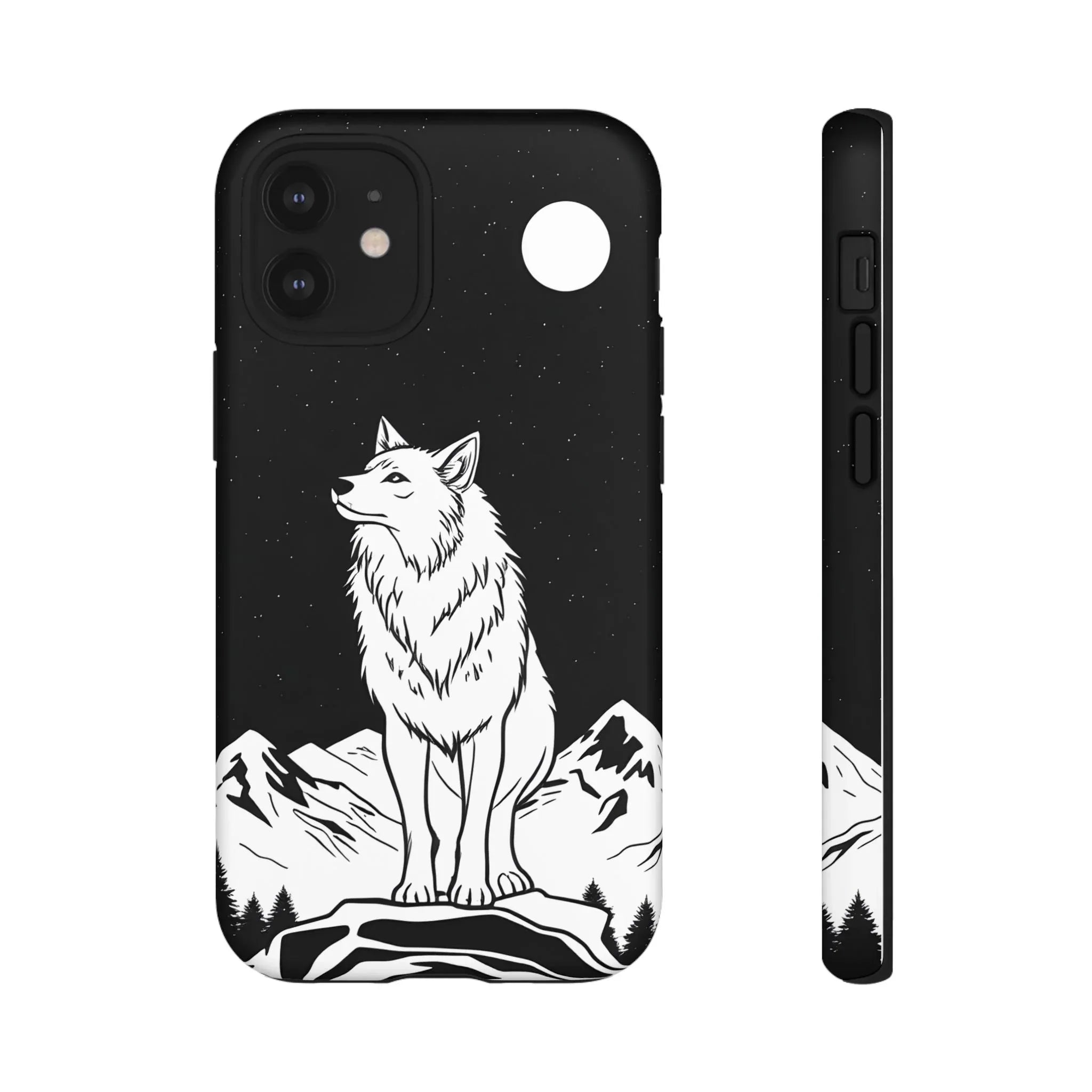 Majestic Wolf Phone Case for iPhone and Galaxy - KARARMDESIGN