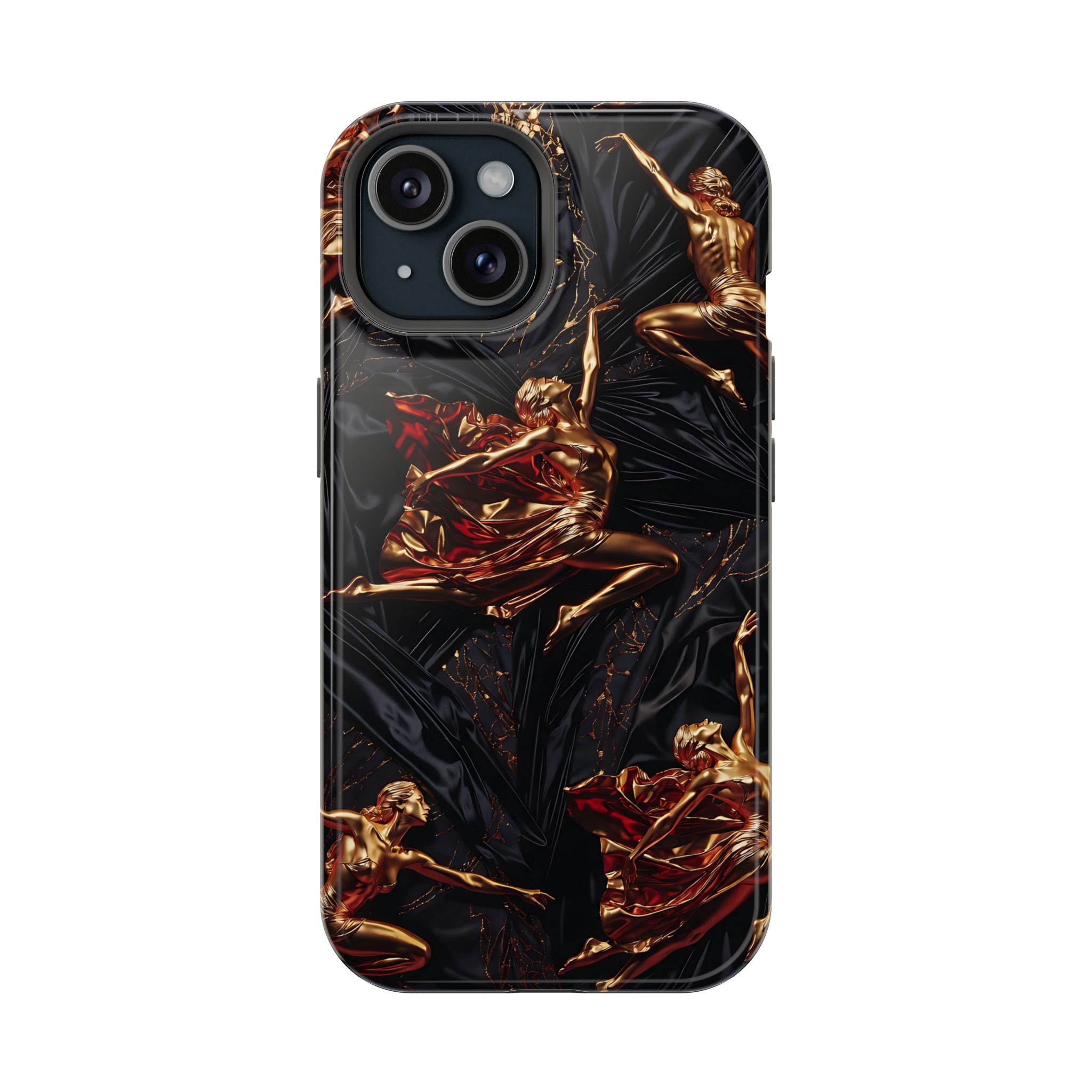 Gold Sculpture Phone Case for iPhone 13-17 & Samsung Galaxy S26
