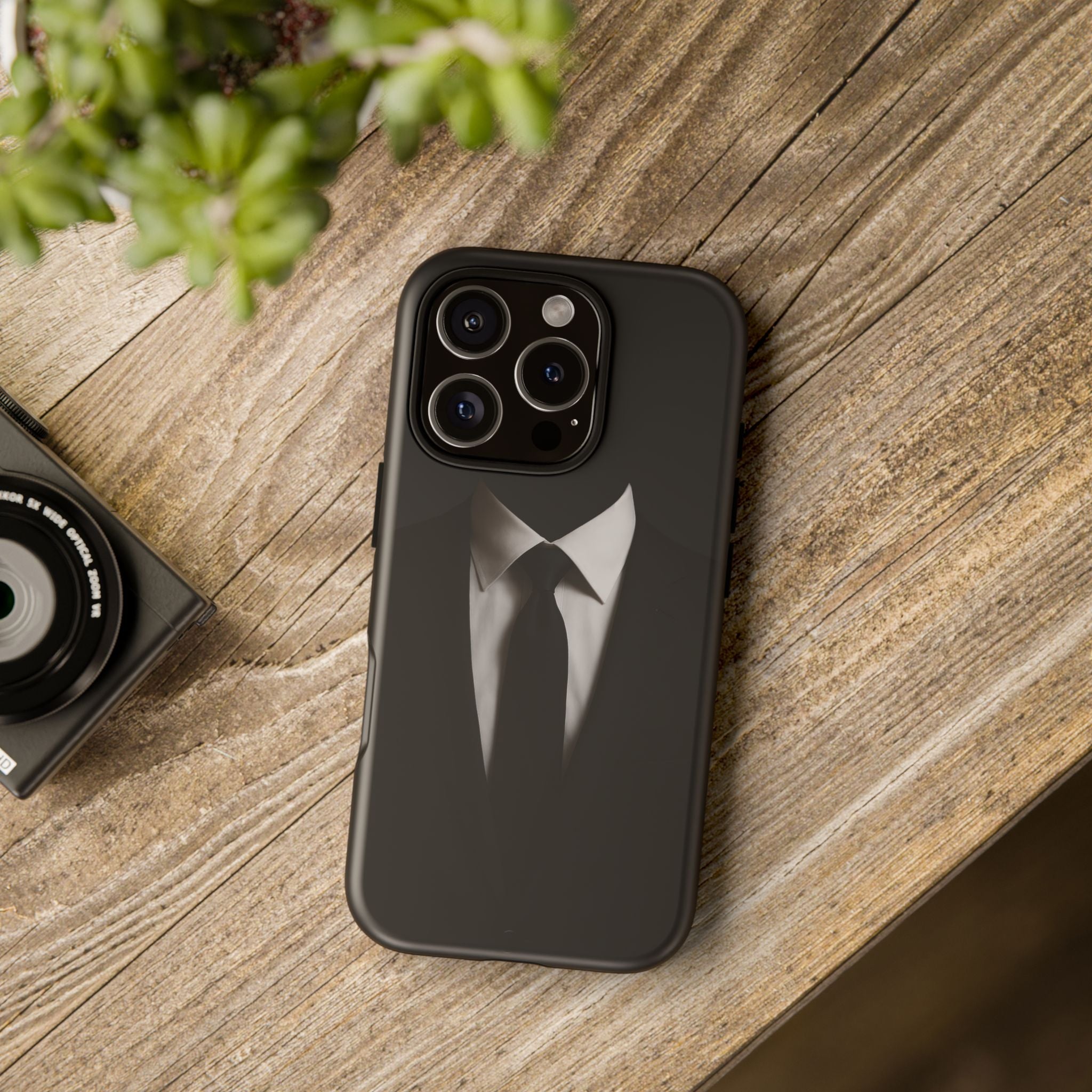 Gentleman's Armor Tough Phone Case – iPhone 11–17 & Galaxy S20–S26
