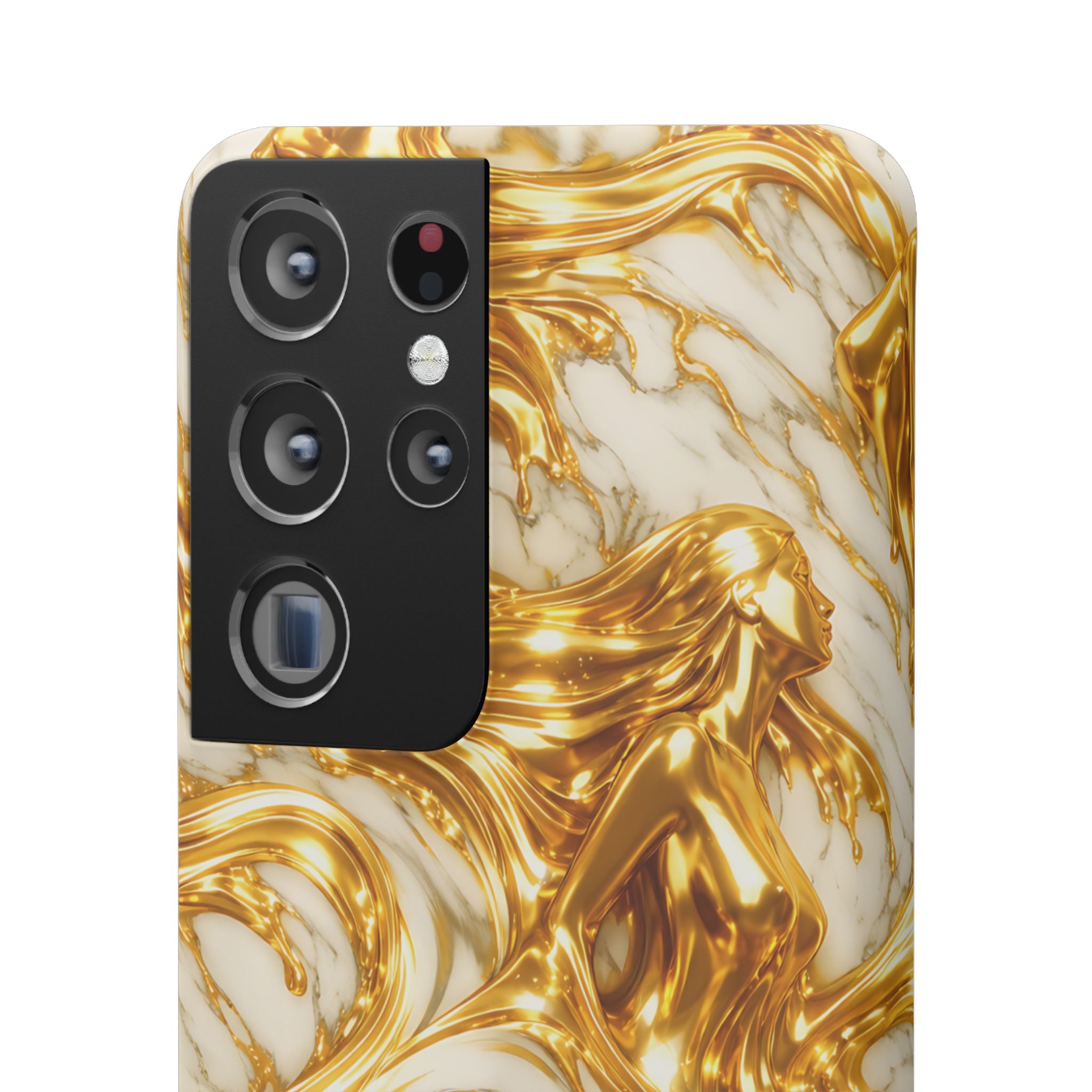 Divine Gold Woman Snap Phone Case for iPhone & Galaxy