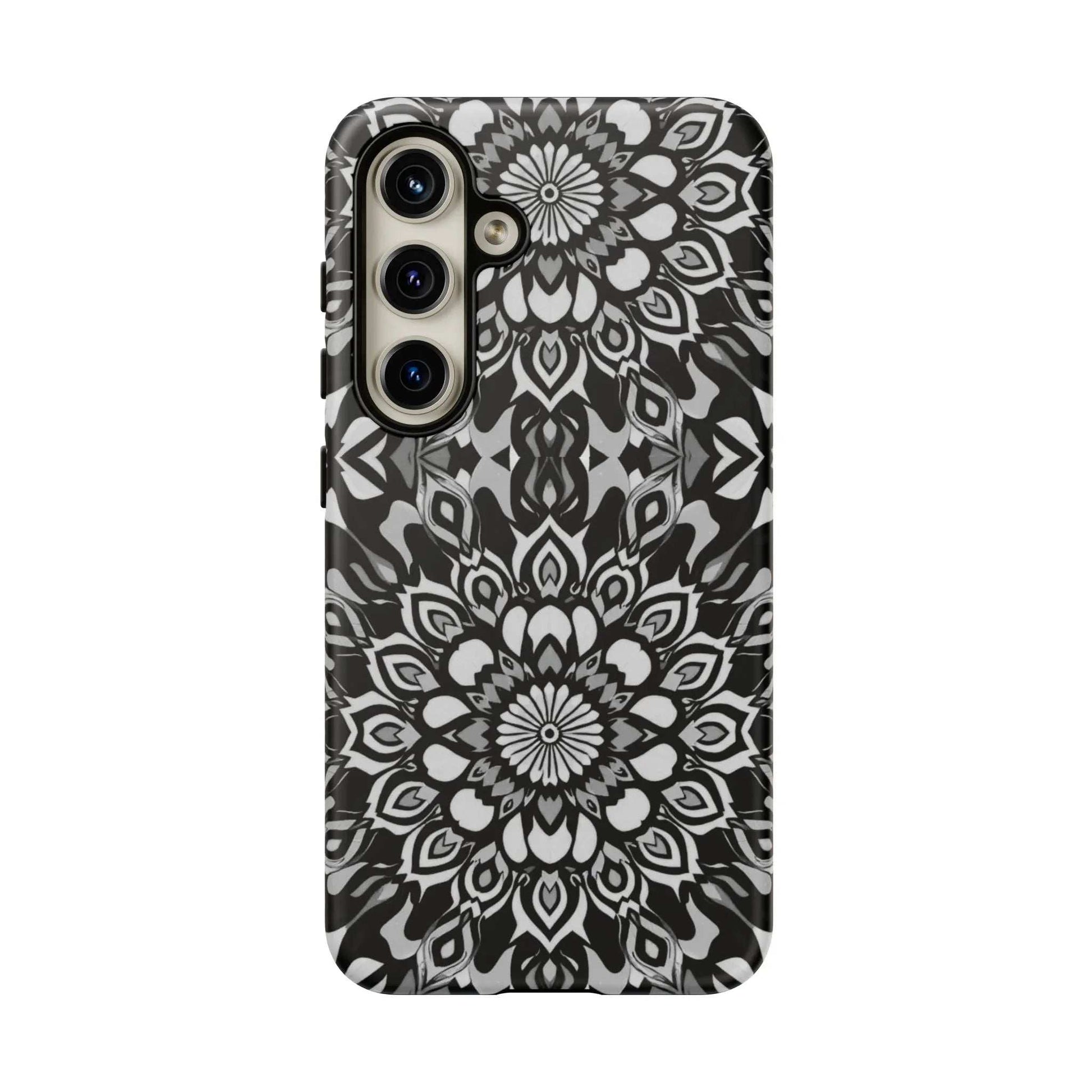 Mandala Phone Case for iPhone and Galaxy - KARARMDESIGN