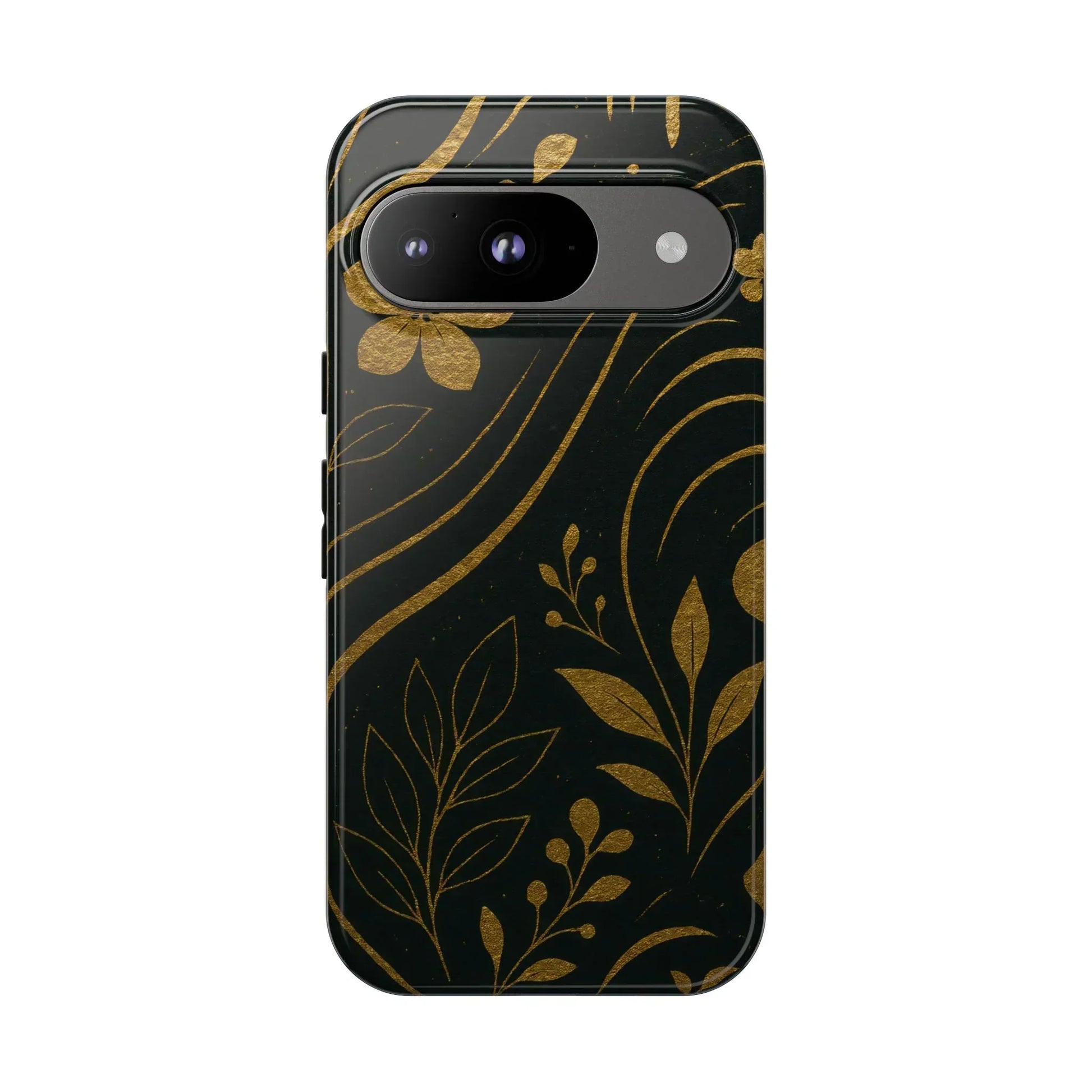 Foil Frenzy Abstract Gold Pattern Phone Case for Samsung Galaxy and Google Pixel - KarArmDesign