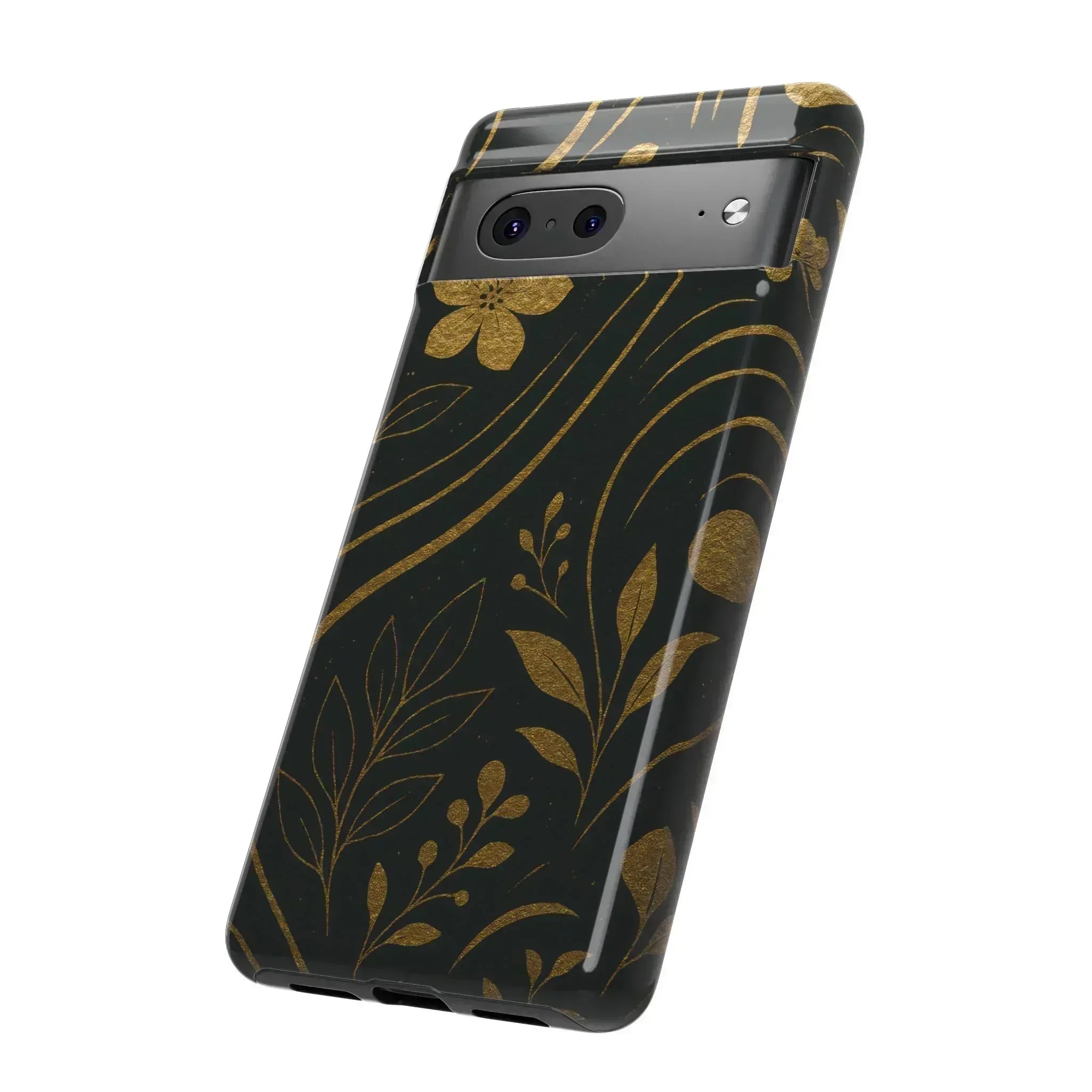 Gold Pattern Phone Case for Galaxy and Pixel - KARARMDESIGN