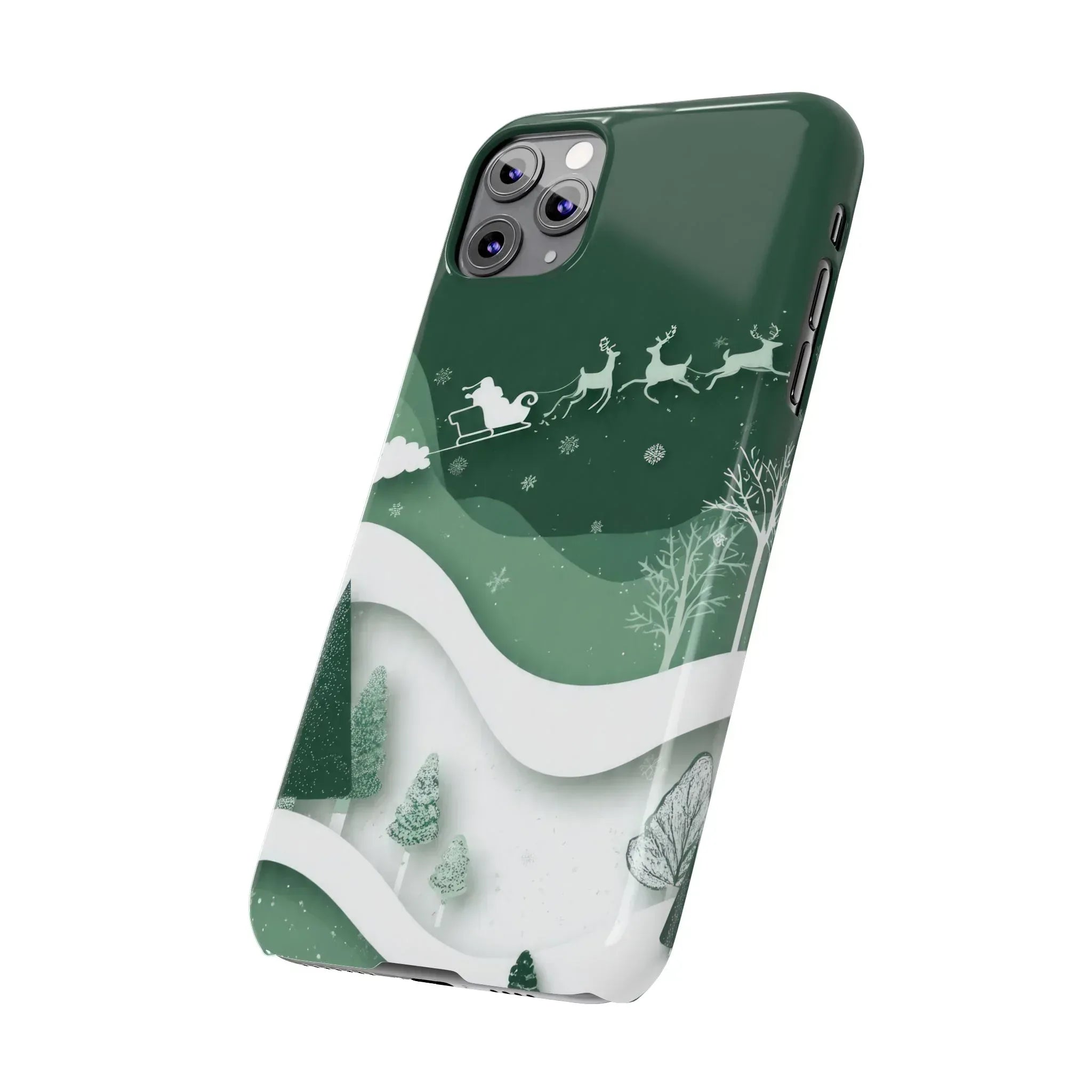 Evergreen Forest Phone Case for iPhone 11–17 - KARARMDESIGN