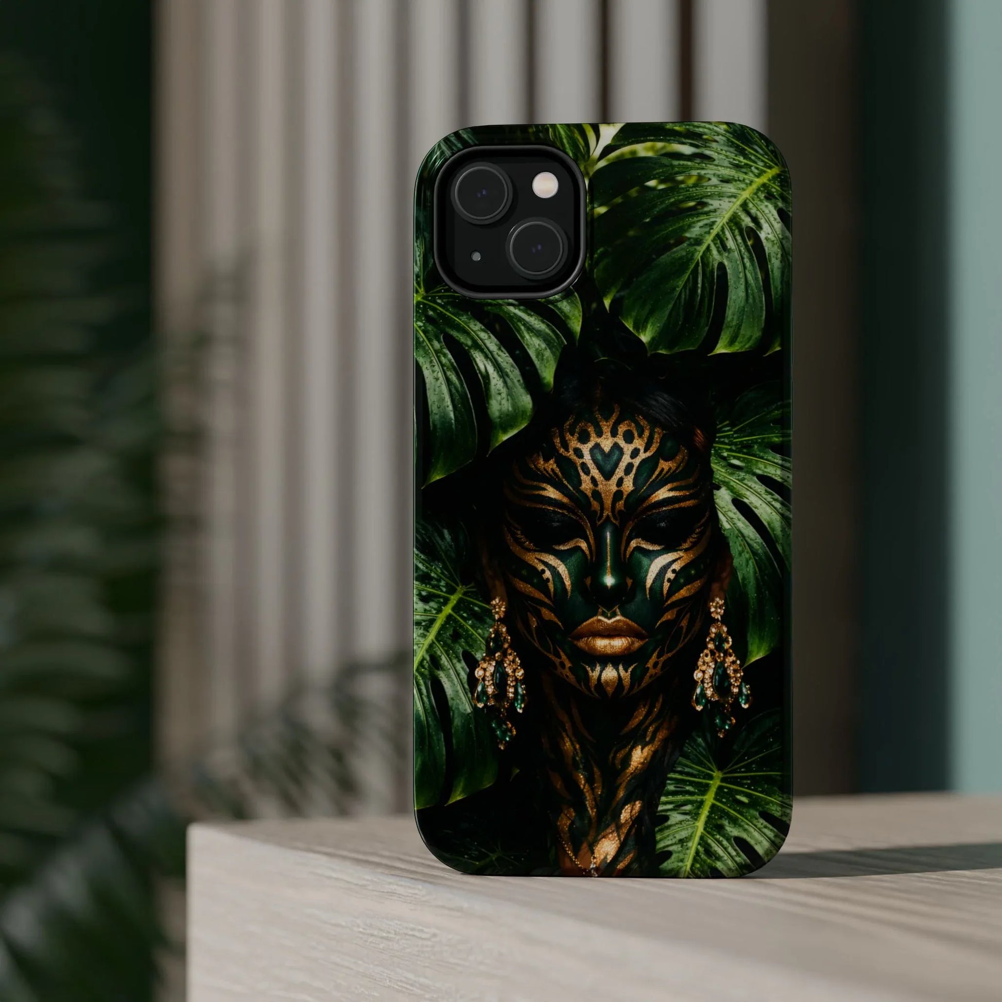 Jungle Spirit Phone Case for iPhone 11-17 - KARARMDESIGN