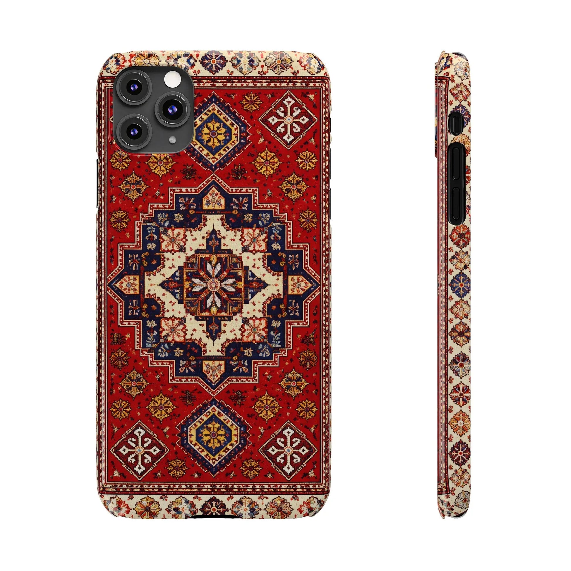 Armenian Carpet Pattern Phone Case for iPhone 11-16 - KARARMDESIGN