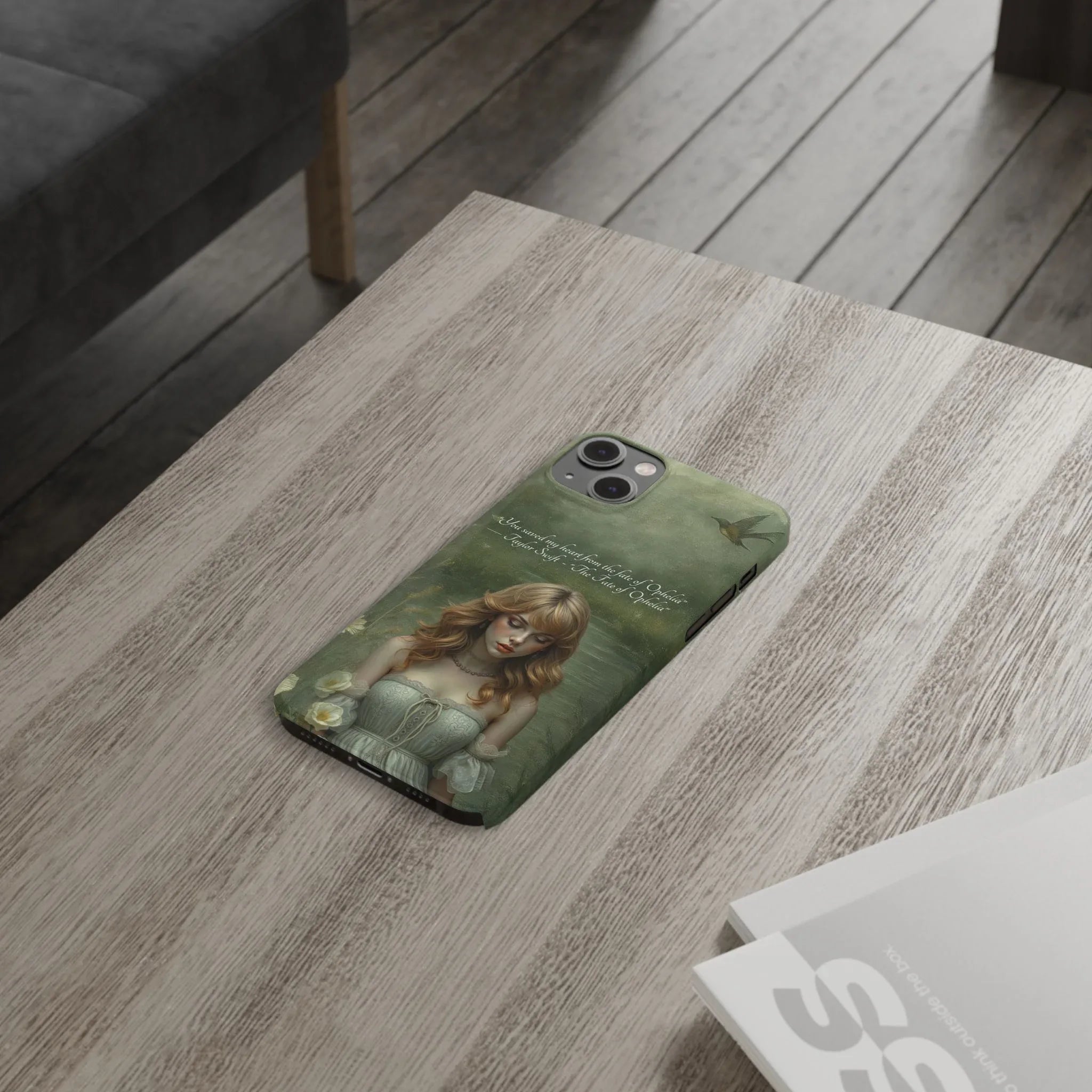 "Melancholic Ophelia" Phone Case for iPhone 11-17 - KARARMDESIGN
