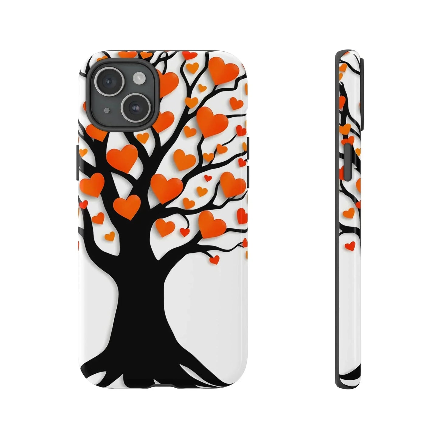 Heart Design Phone Case for iPhone 8–16 and Galaxy S10–S25 Models - KarArmDesign