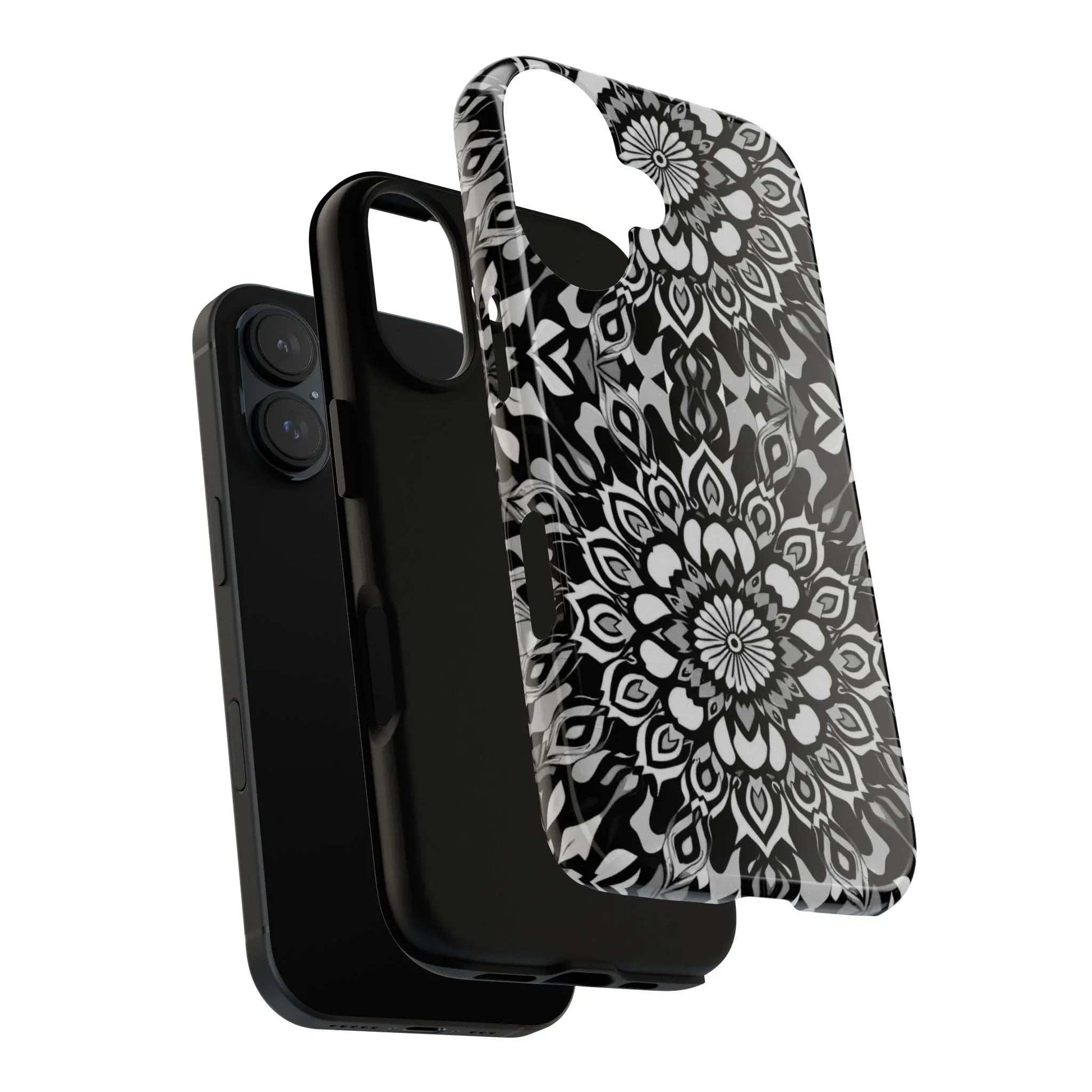 Mandala Phone Case for iPhone and Galaxy - KARARMDESIGN
