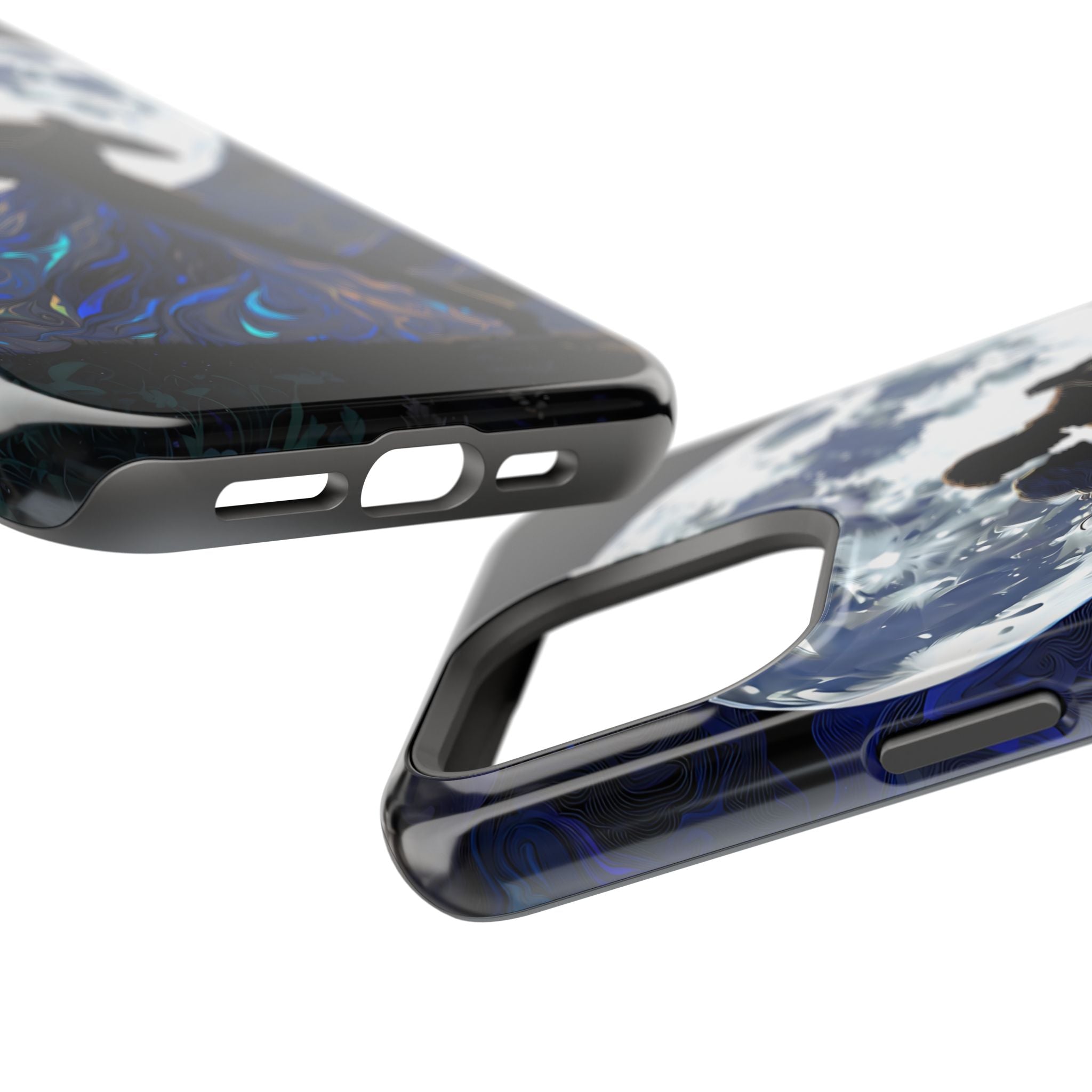 Romantic Moonlight Dance Magnetic Phone Case – iPhone 15–17 & Samsung Galaxy S26
