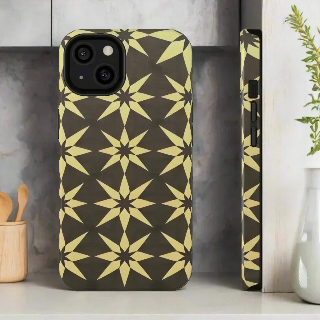 Star Phone Case for iPhone 12-16 and Samsung Galaxy S21-S22 - KARARMDESIGN