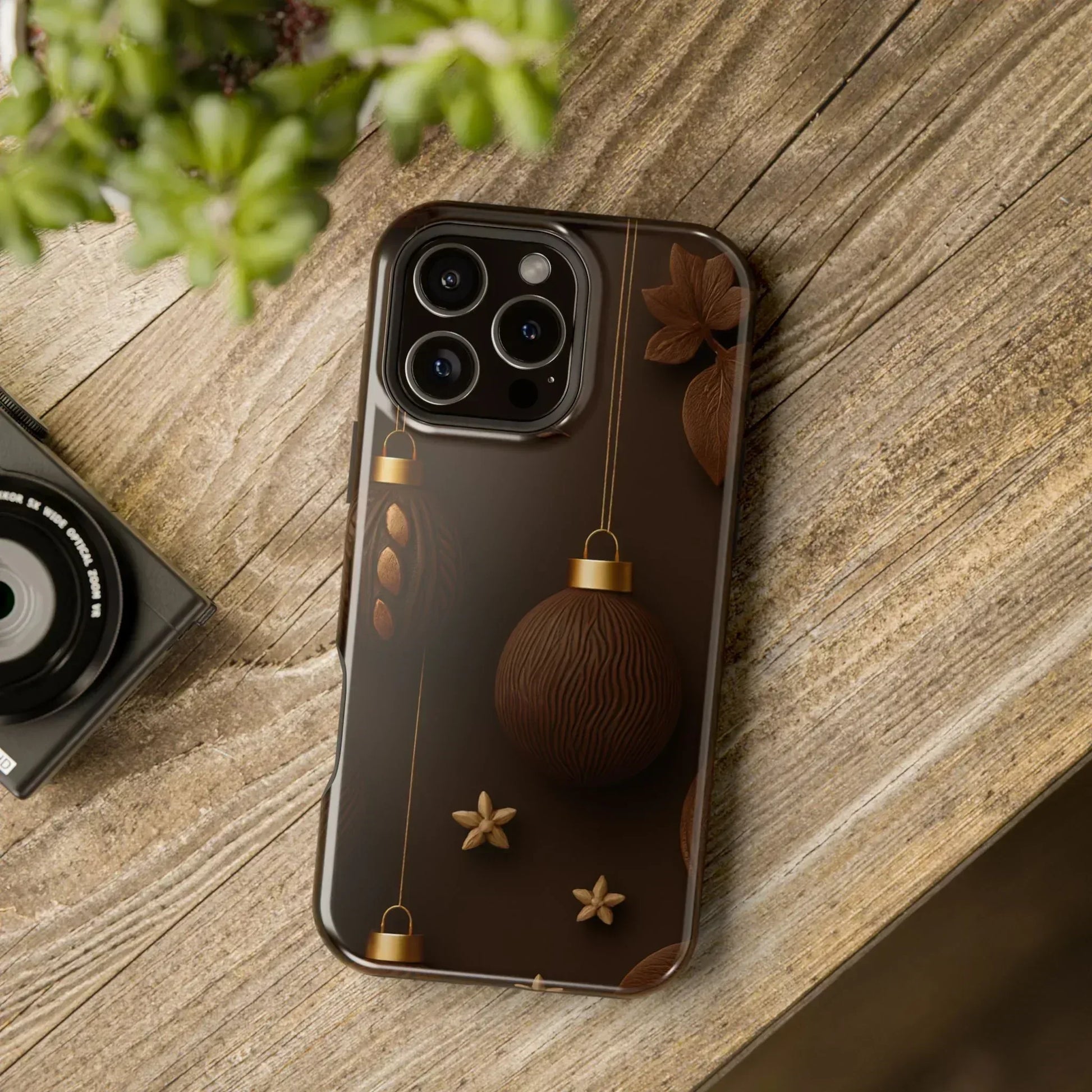 Chocolate Ornaments Phone Case for iPhone 11-17 and Galaxy S21-S22 - KARARMDESIGN