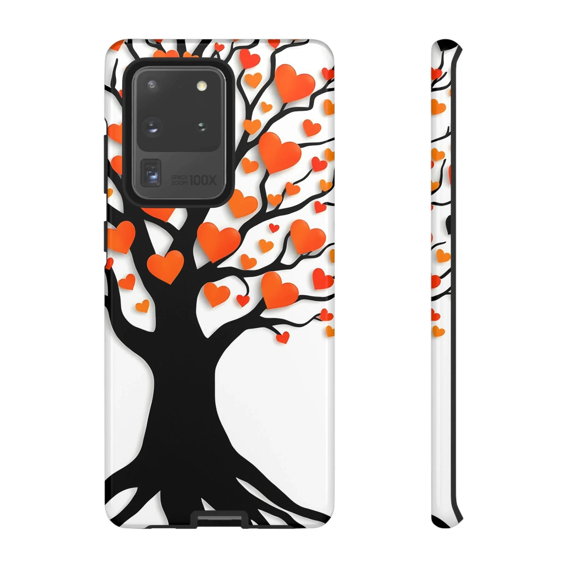 Heart Design Phone Case for iPhone 11–17 and Galaxy S20–S25 - KARARMDESIGN