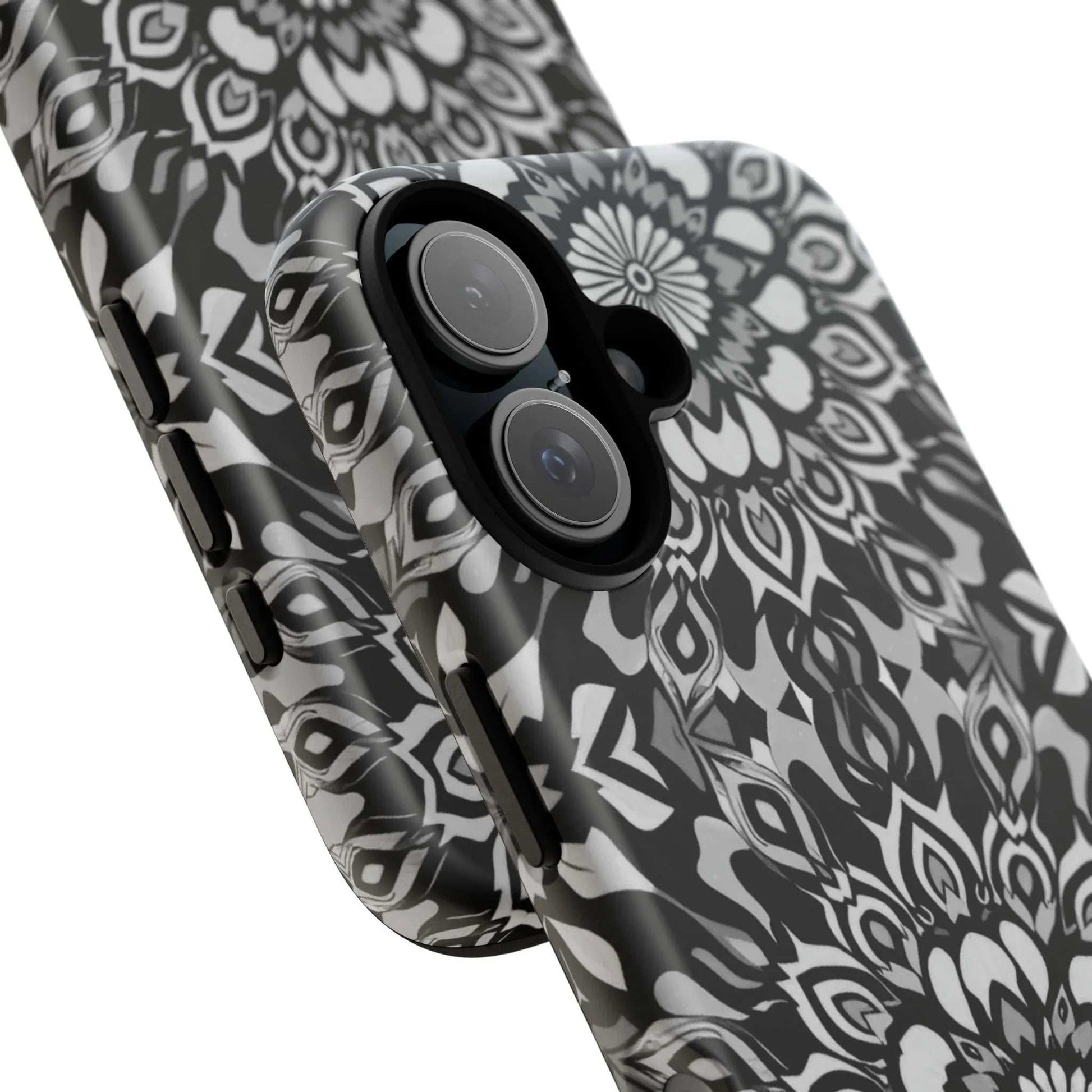 Mandala Phone Case for iPhone and Galaxy - KARARMDESIGN