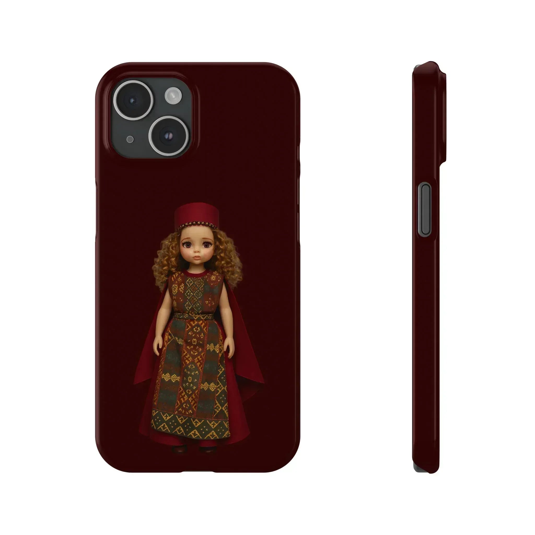 Armenian Doll Phone Case for iPhone 11-17 - KARARMDESIGN