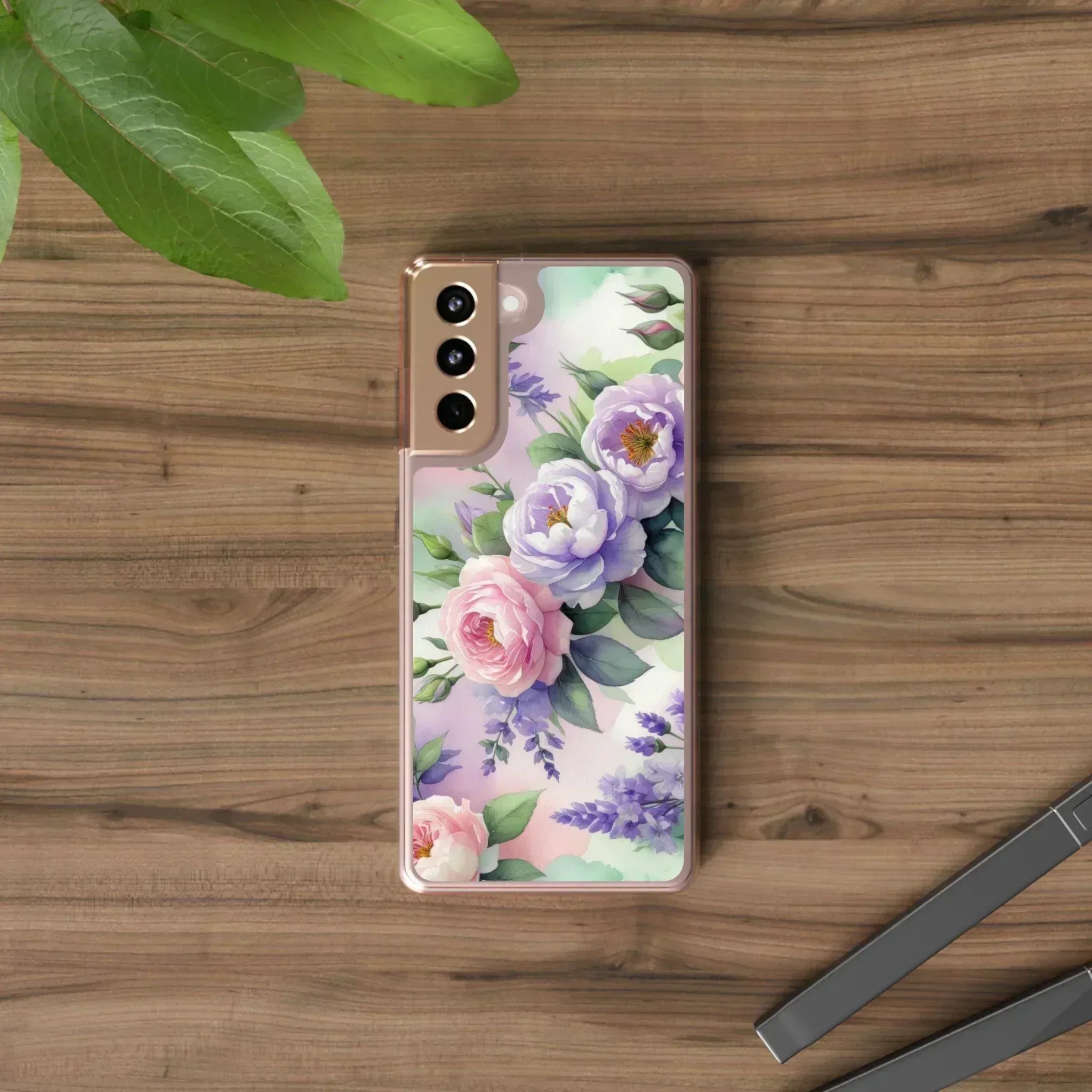 Clear Phone Case for iPhone 12-16 and Samsung Galaxy S21 - KARARMDESIGN