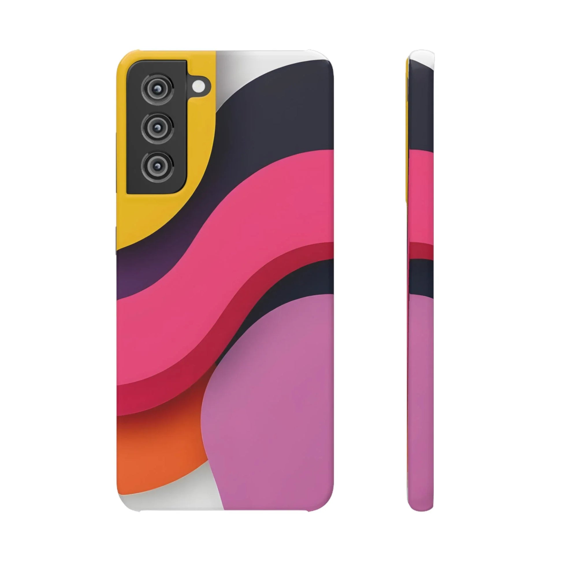 Abstract Phone Case for iPhone 11-17 and Galaxy S20-S25 - KARARMDESIGN