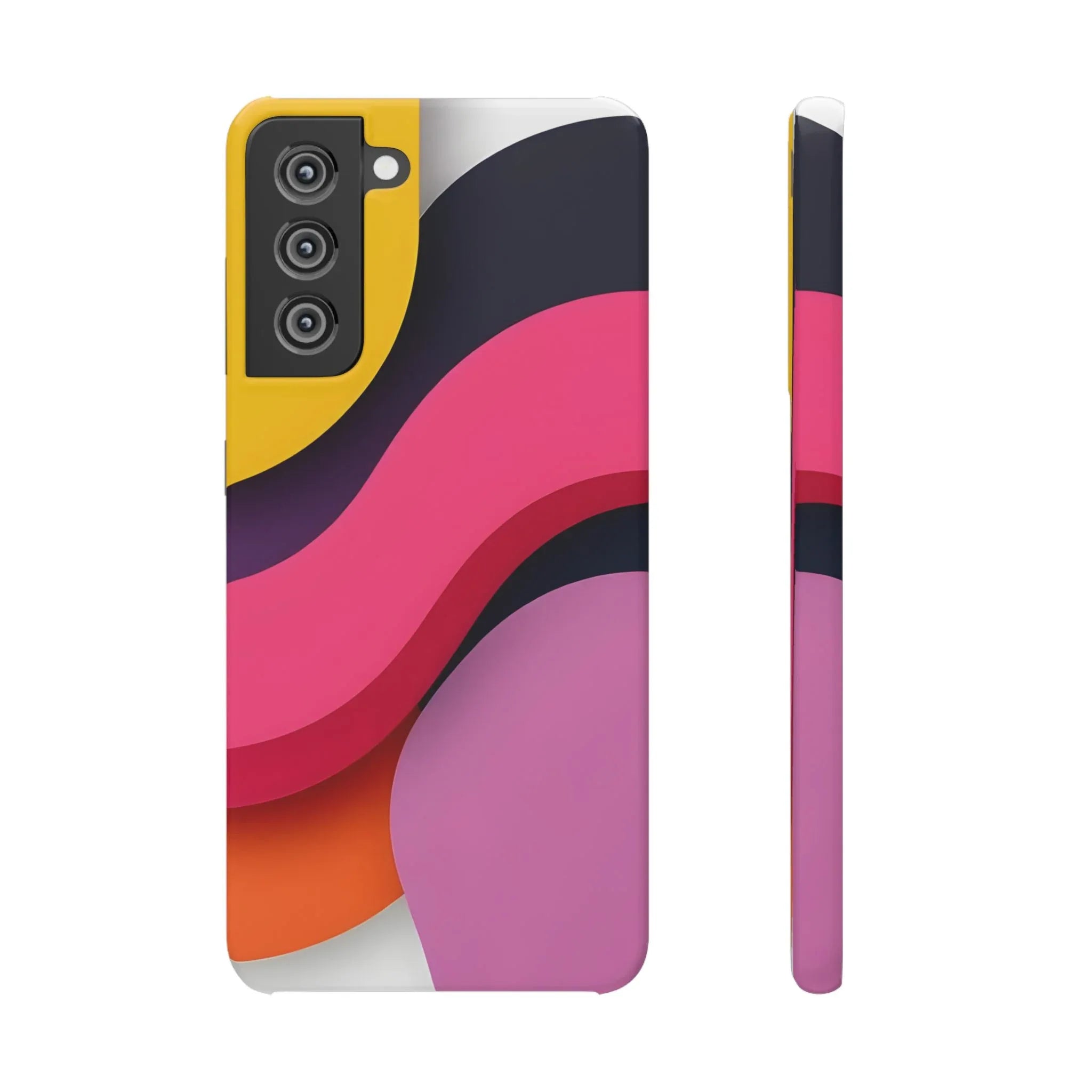 Abstract Phone Case for iPhone 11-17 and Galaxy S20-S25 - KARARMDESIGN