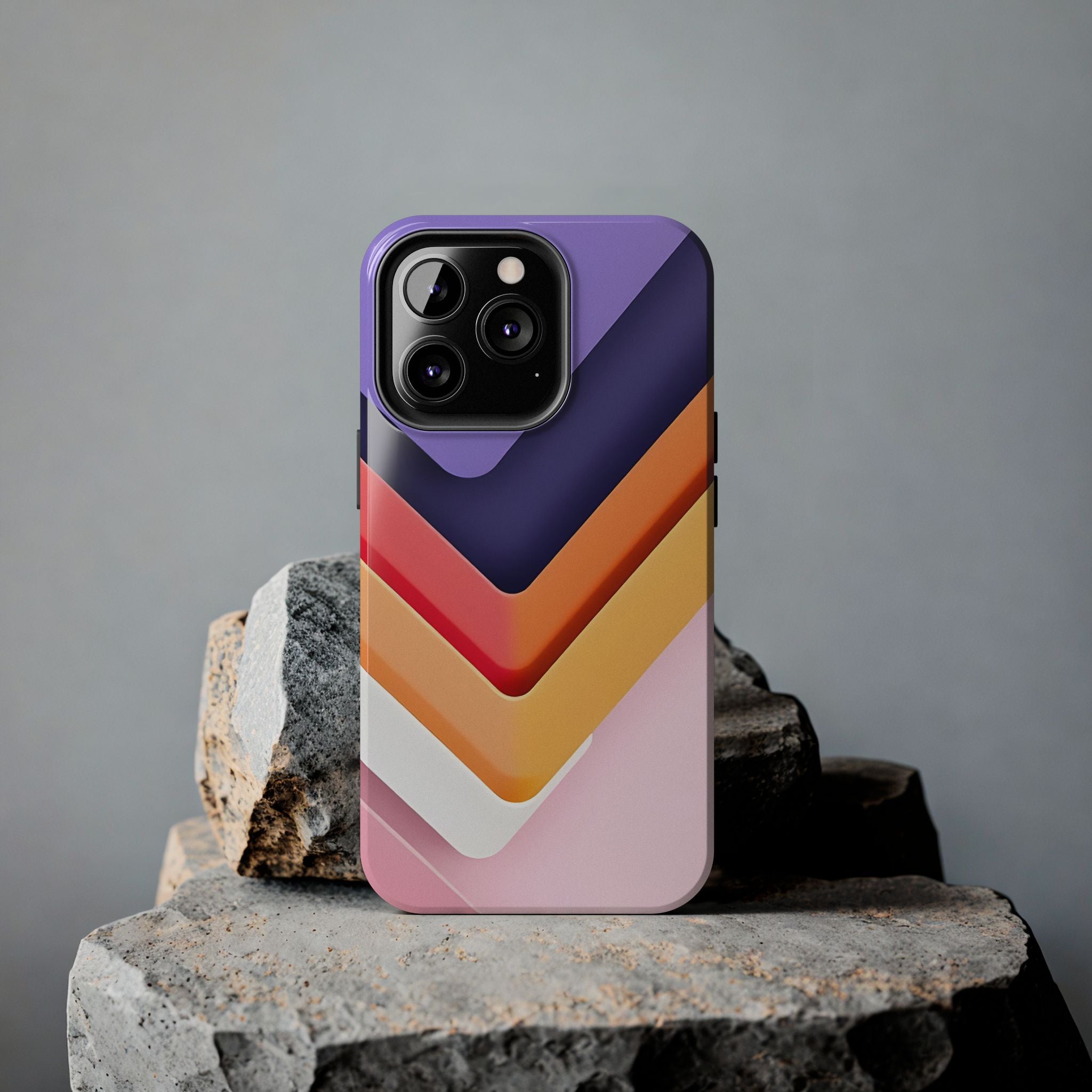 Geometric Chevron Tough Case for iPhone & Samsung Galaxy