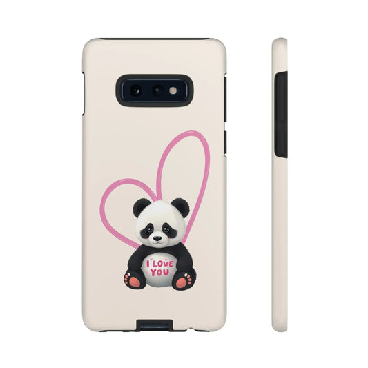 Adorable Panda Phone Case for Samsung Galaxy S10-S25 Models - KarArmDesign