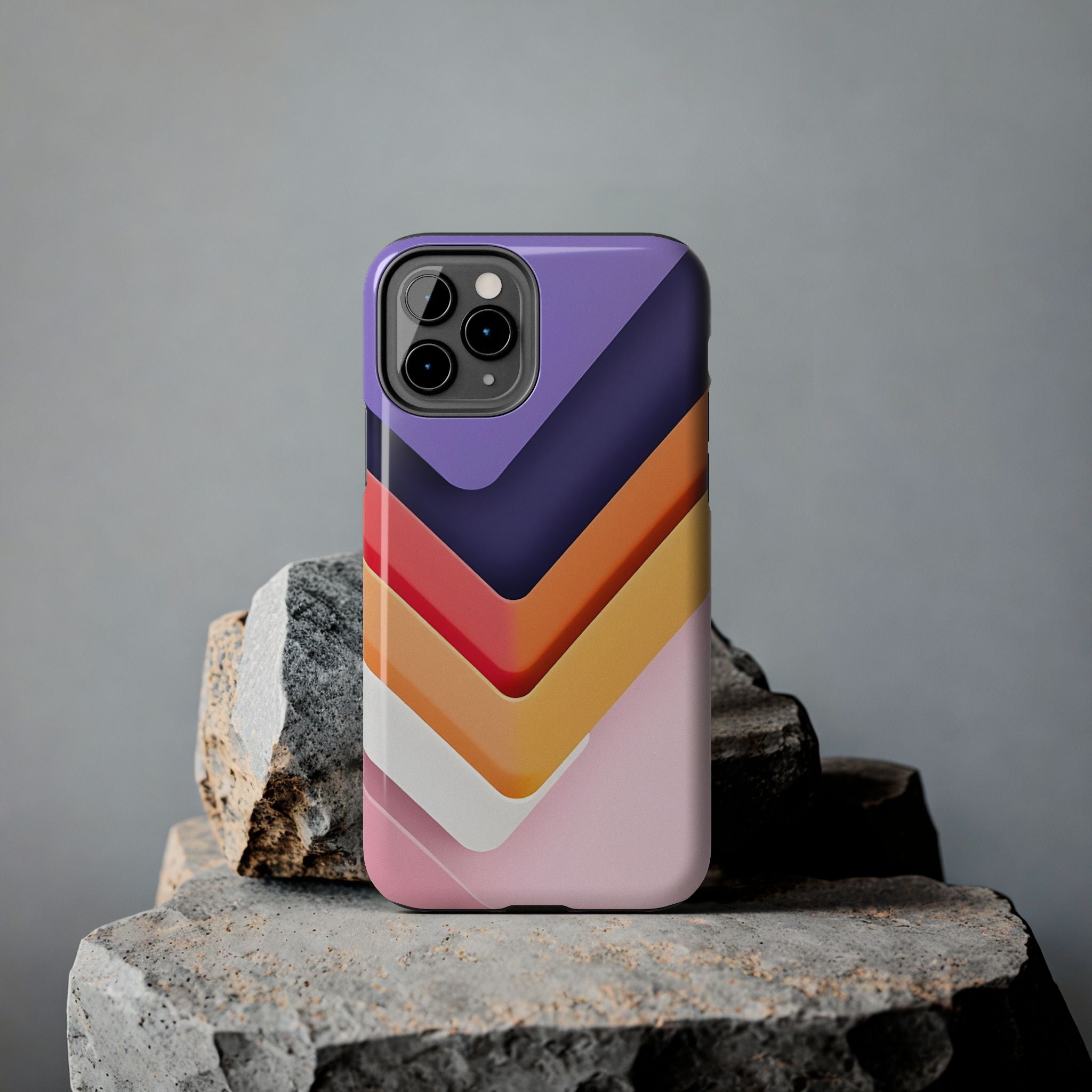Geometric Chevron Tough Case for iPhone & Samsung Galaxy
