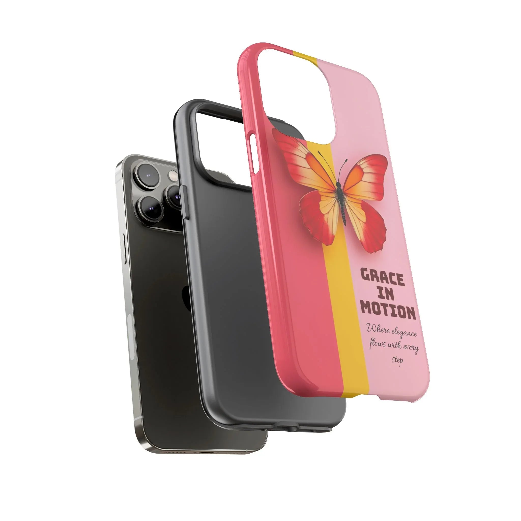 Grace in Motion – Elegant Phone Case for iPhone, Galaxy & Pixel - KARARMDESIGN