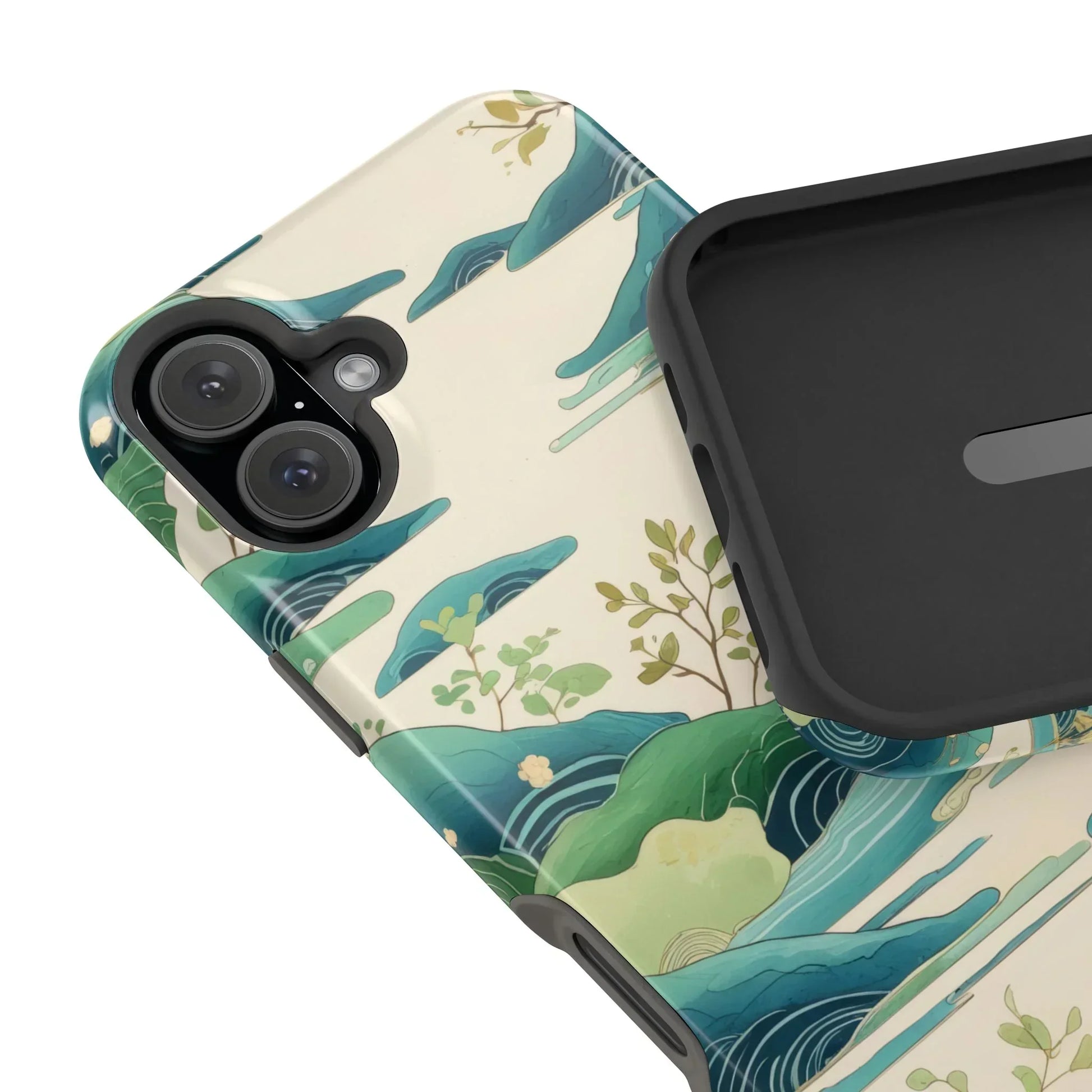 Nature Landscape Phone Case for iPhone 12-16 and Samsung Galaxy S21-S22 Models - KarArmDesign