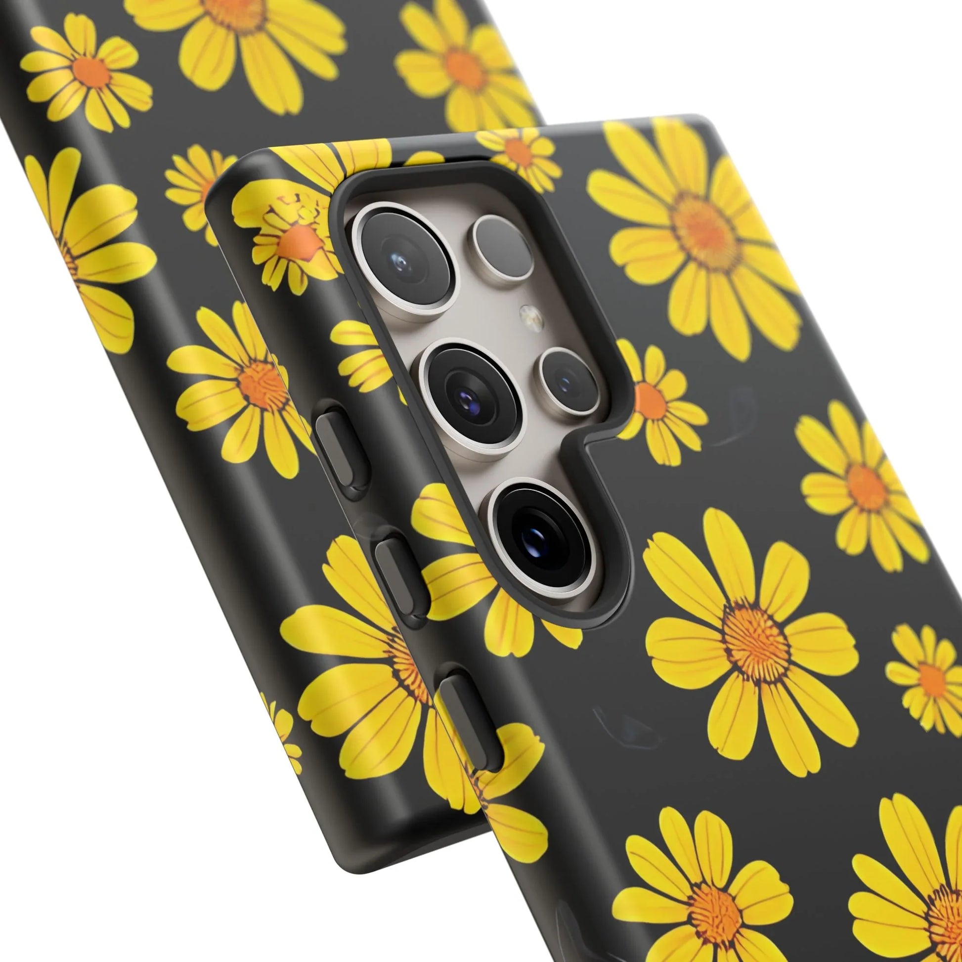 Elegant Floral Phone Case for Samsung Galaxy S20-S25 - KARARMDESIGN