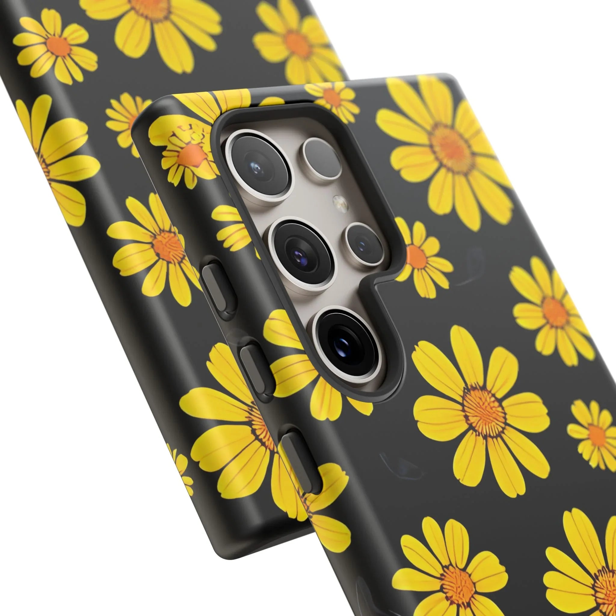 Elegant Floral Phone Case for Samsung Galaxy S20-S25 - KARARMDESIGN