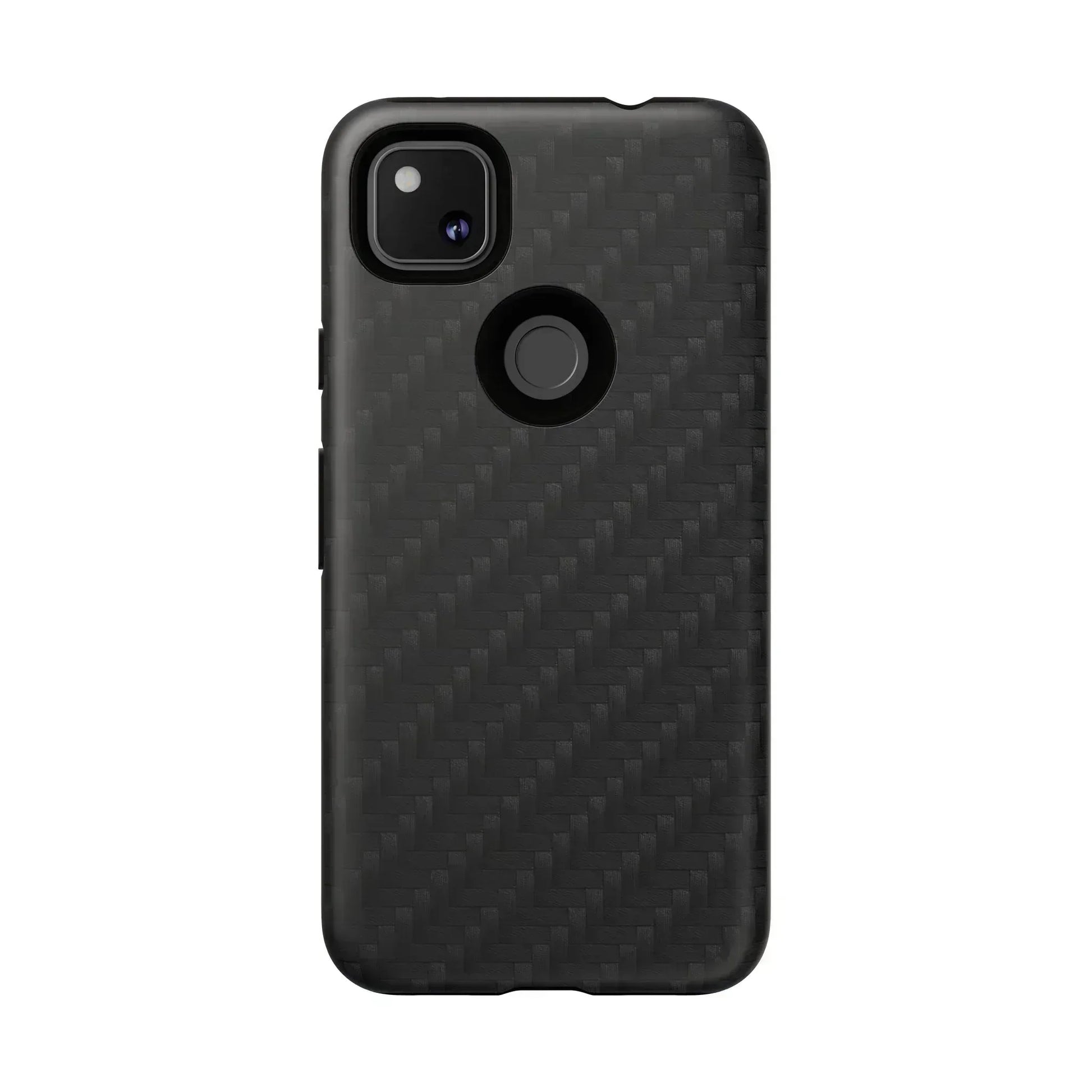 Black Carbon Phone Case for iPhone 8-16 and Google Pixel up to 9 - KARARMDESIGN