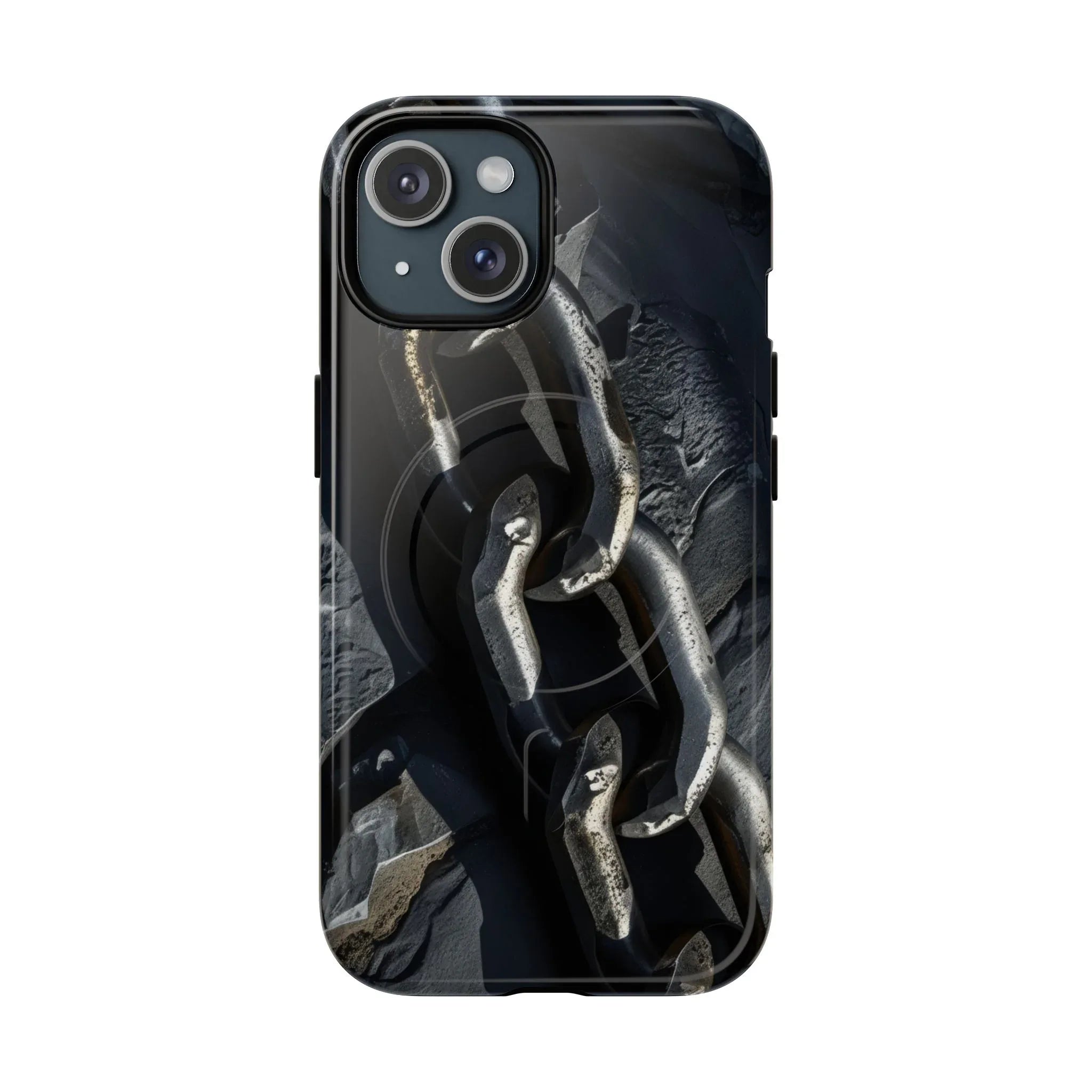 “Iron Chain” Tough Magnetic Phone Case for iPhone 13-17 - KARARMDESIGN