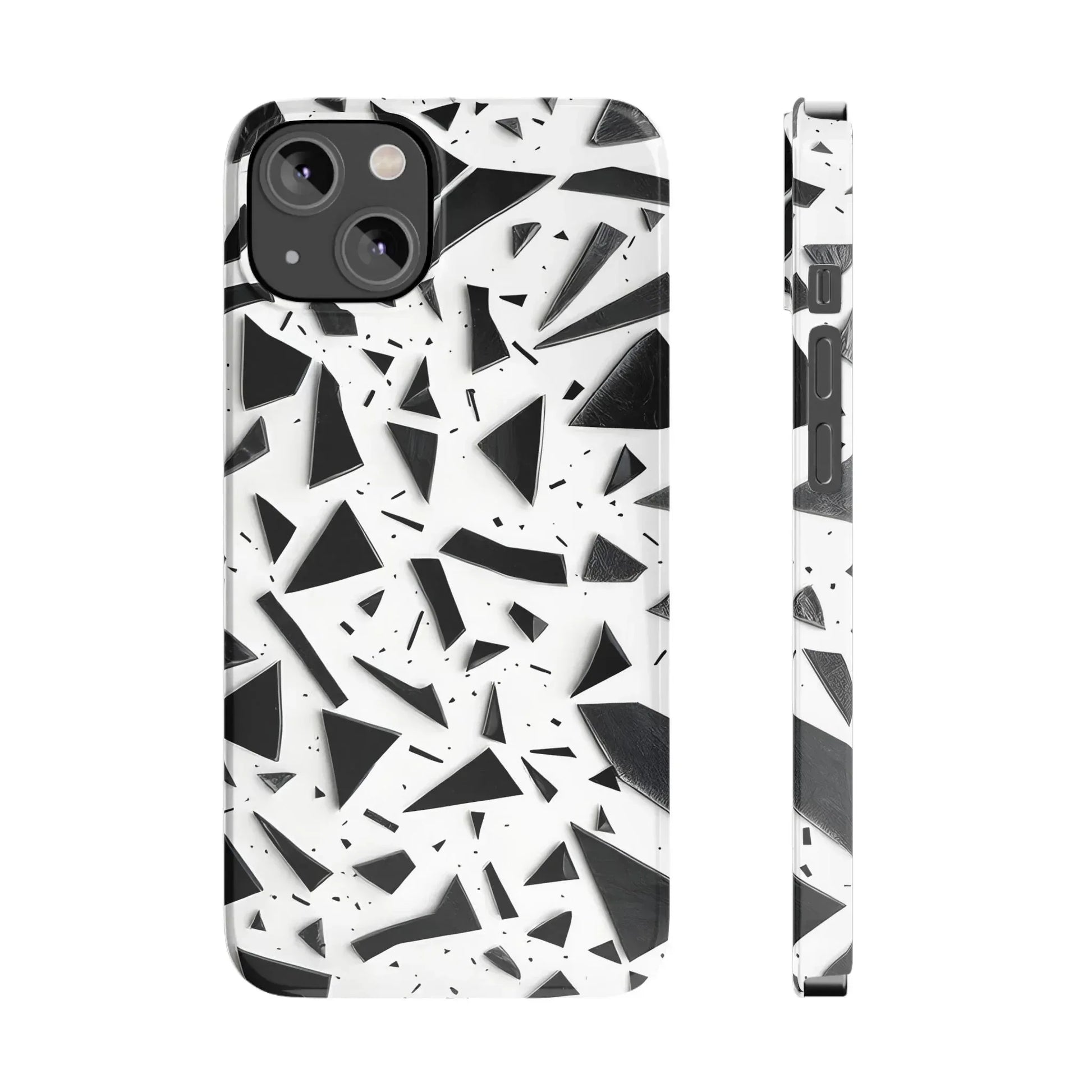 Abstract Slim Phone Case for iPhone 11-17 - KARARMDESIGN