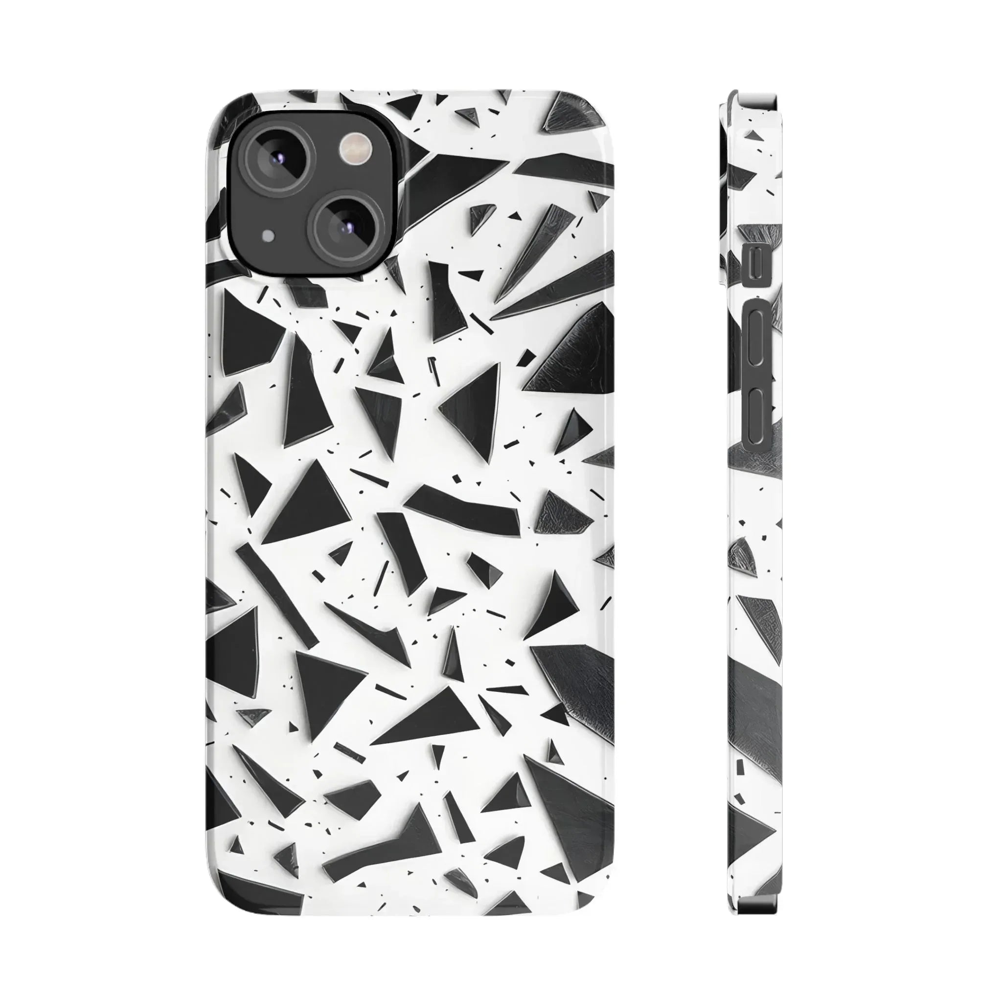 Abstract Slim Phone Case for iPhone 11-17 - KARARMDESIGN
