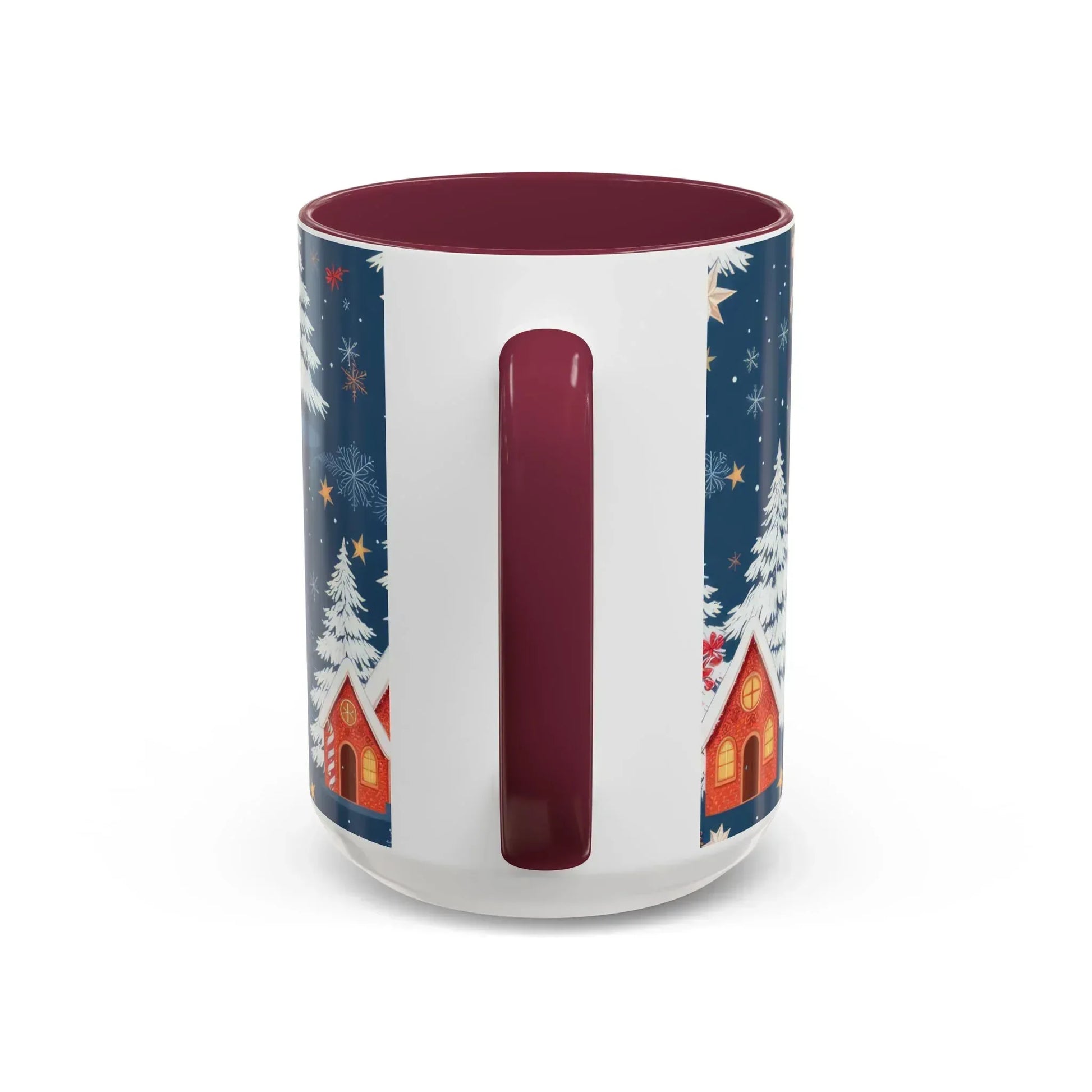 Dark Blue Christmas Mug - Colorful Mugs (11oz, 15oz) - KARARMDESIGN