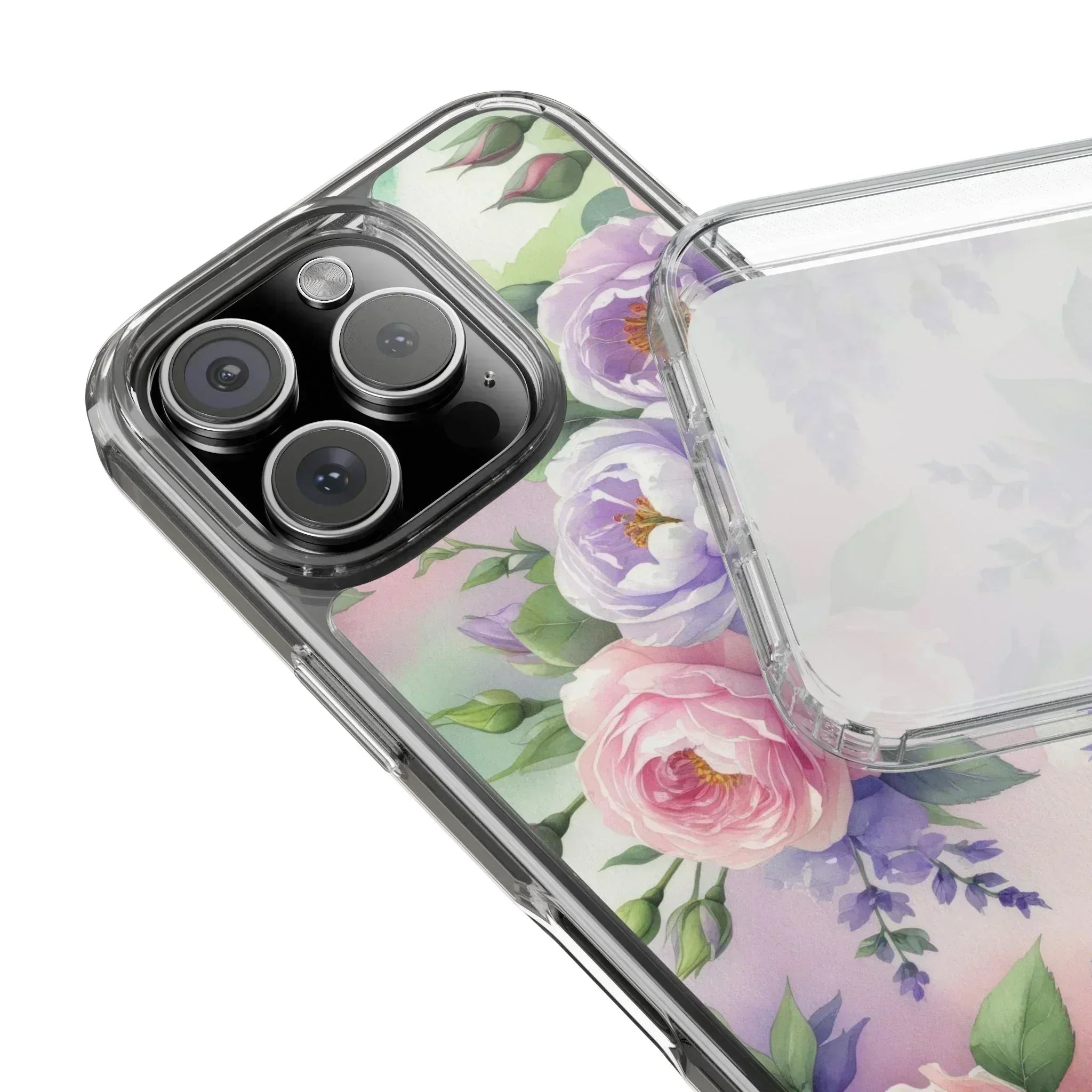 Clear Phone Case for iPhone 12-16 and Samsung Galaxy S21 - KARARMDESIGN