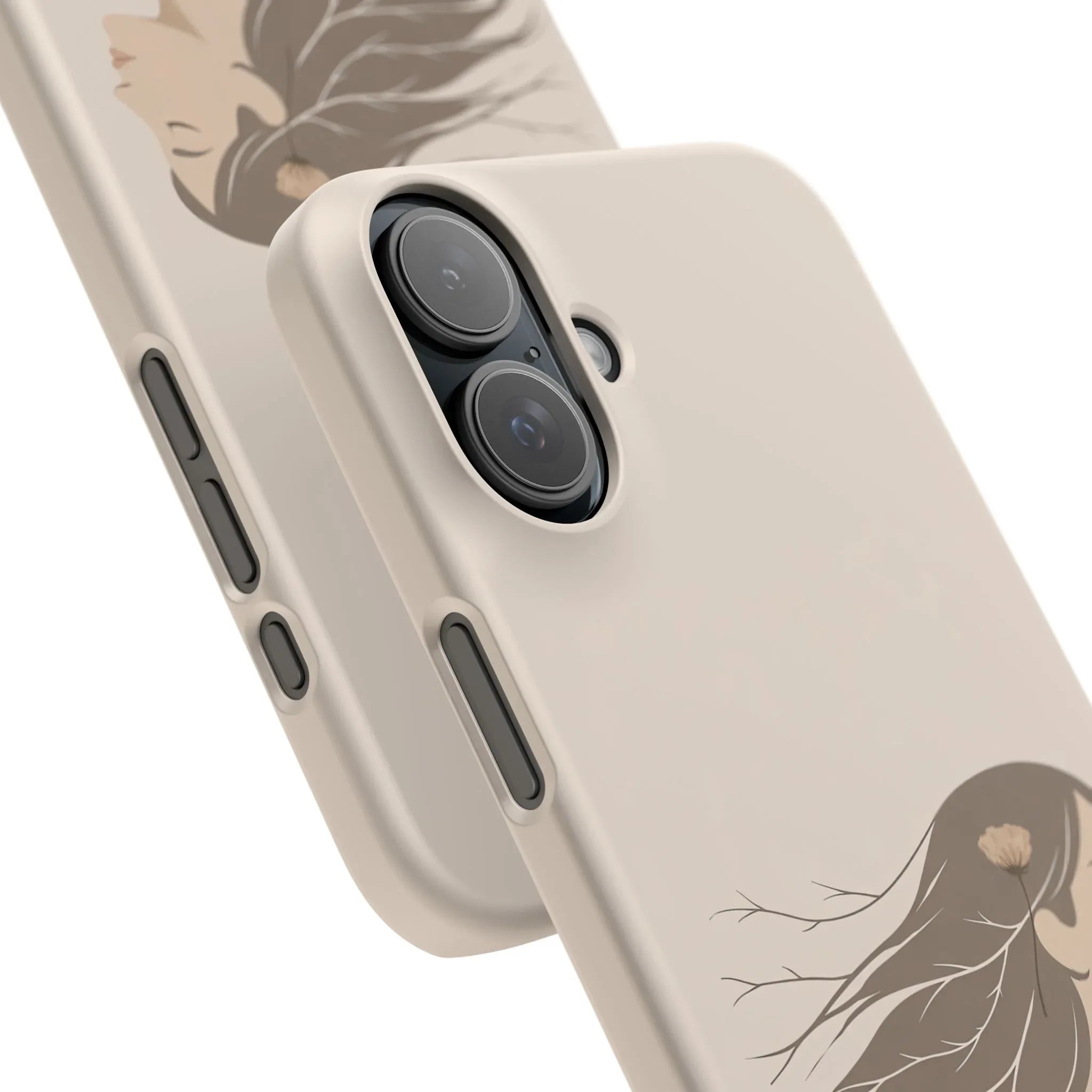 Graceful Strength Phone Case for iPhone 11-17 and Galaxy S20-25 - KARARMDESIGN