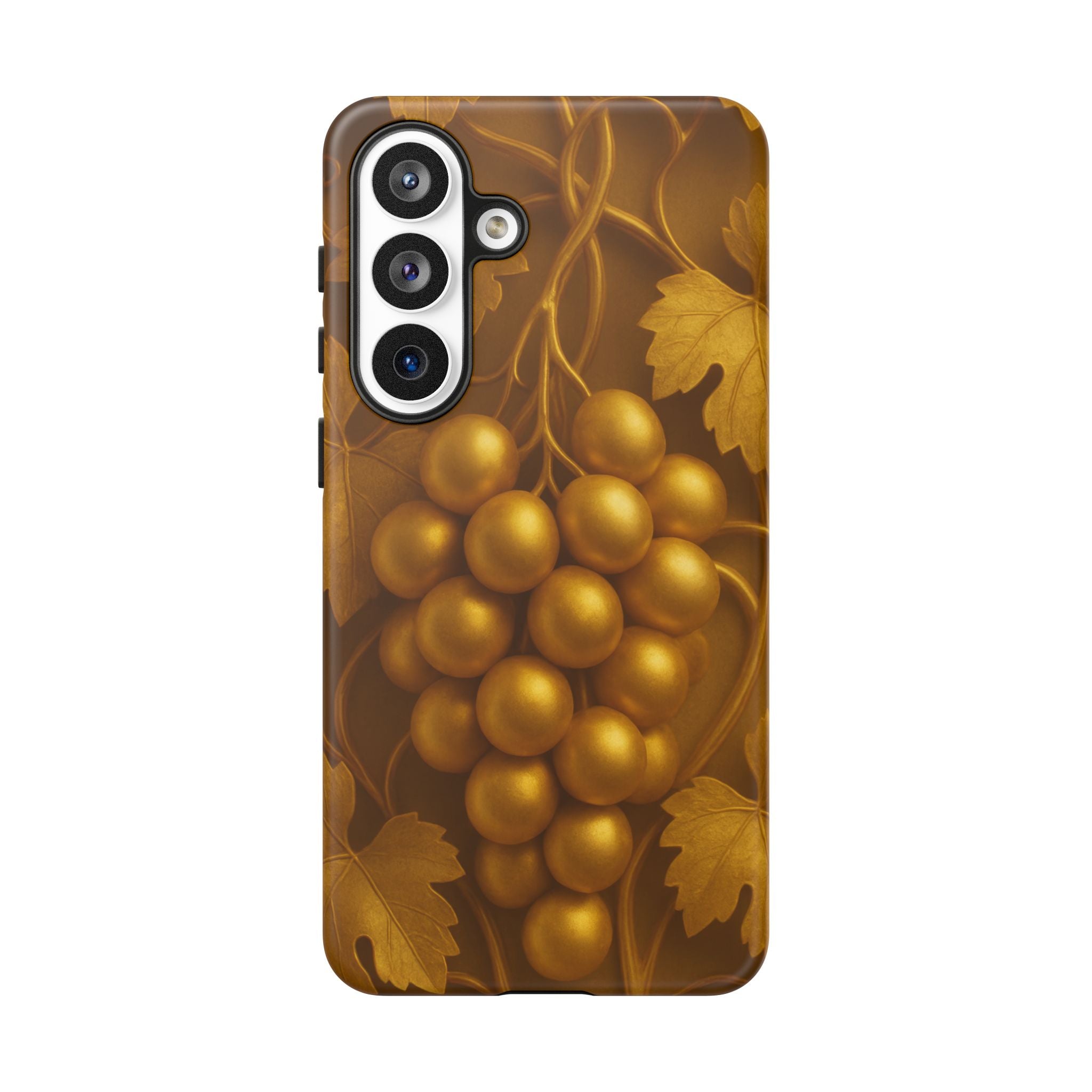 Golden Grapes Tough Phone Case for Samsung Galaxy S20–S26