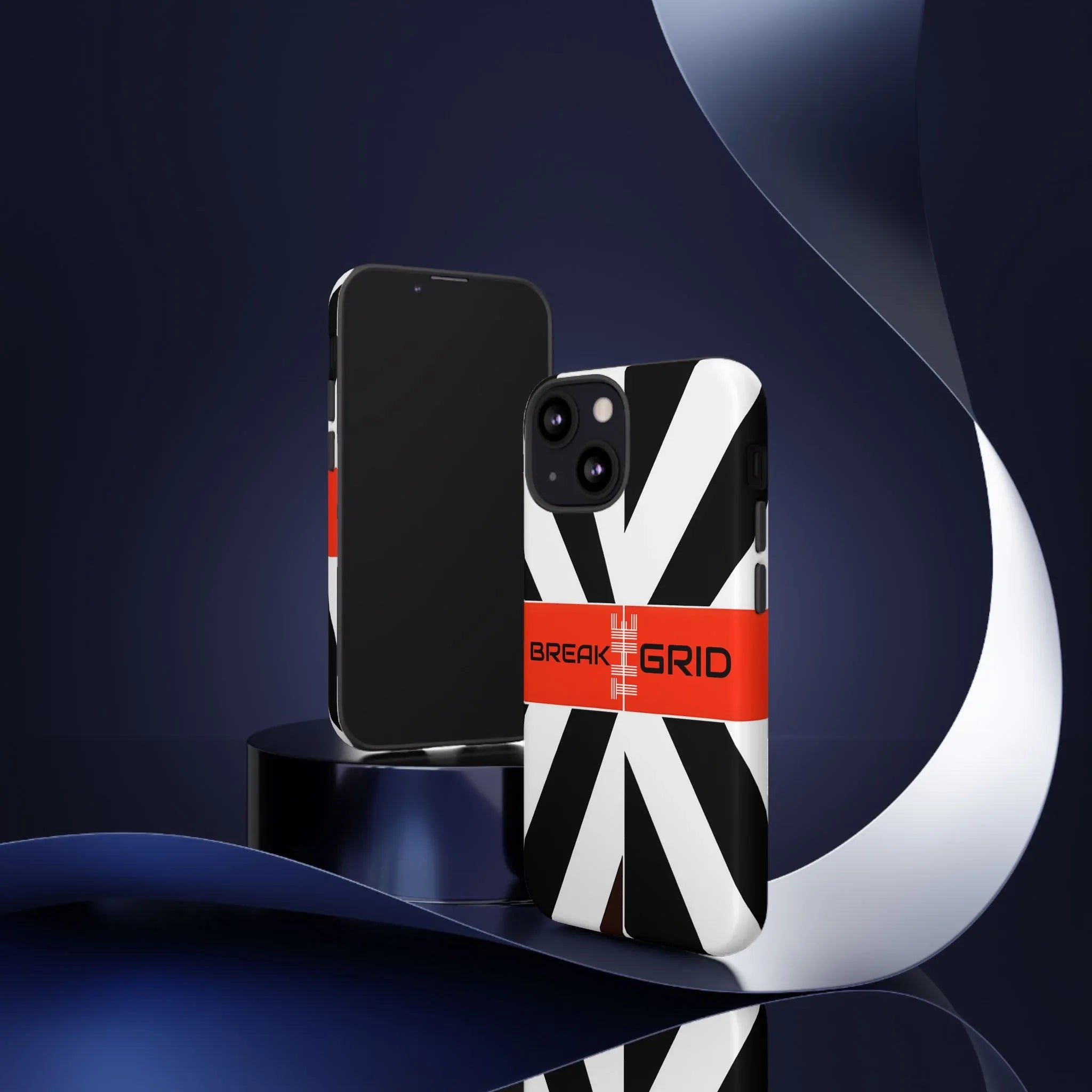 Break The Grid Phone Case for iPhone 11–16 and Galaxy S20–S25 - KARARMDESIGN