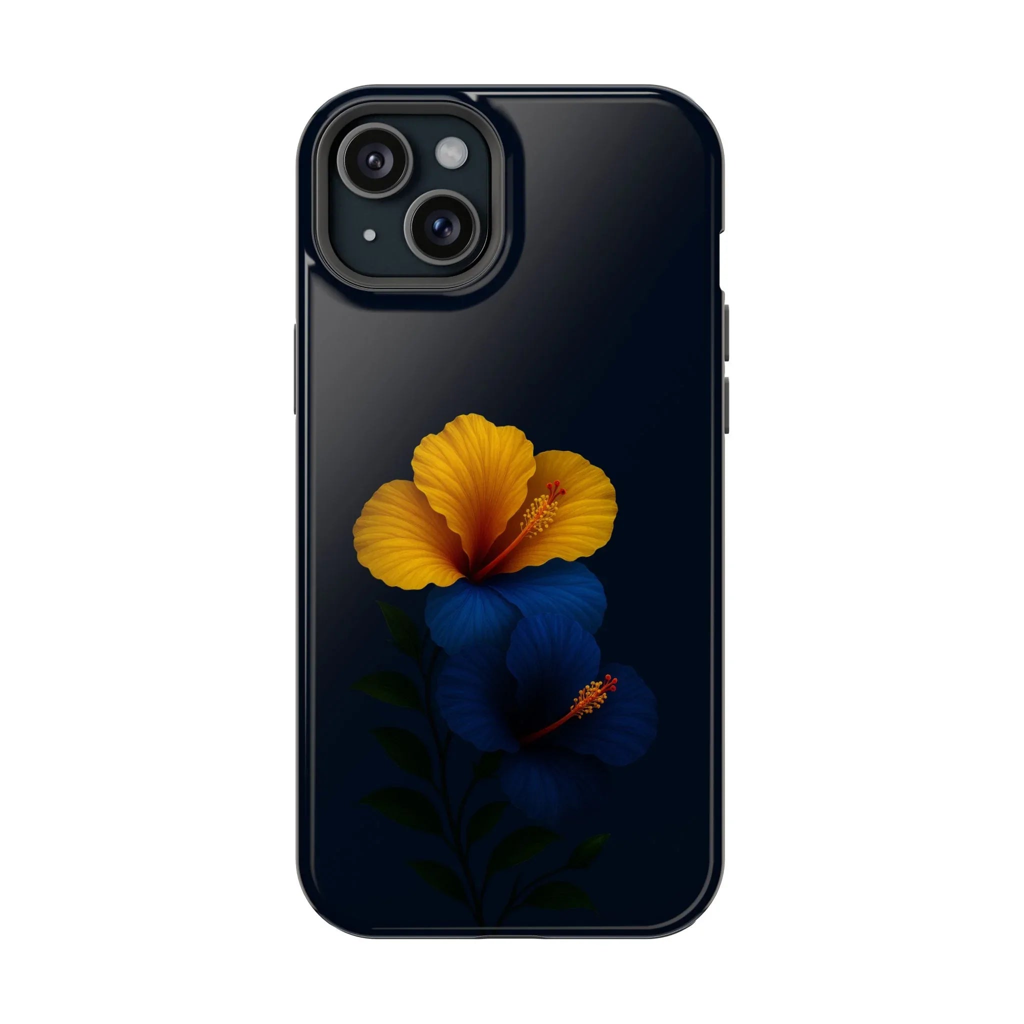 Elegant Hibiscus Phone Case for iPhone 11-17 and Galaxy S21-S22 - KARARMDESIGN