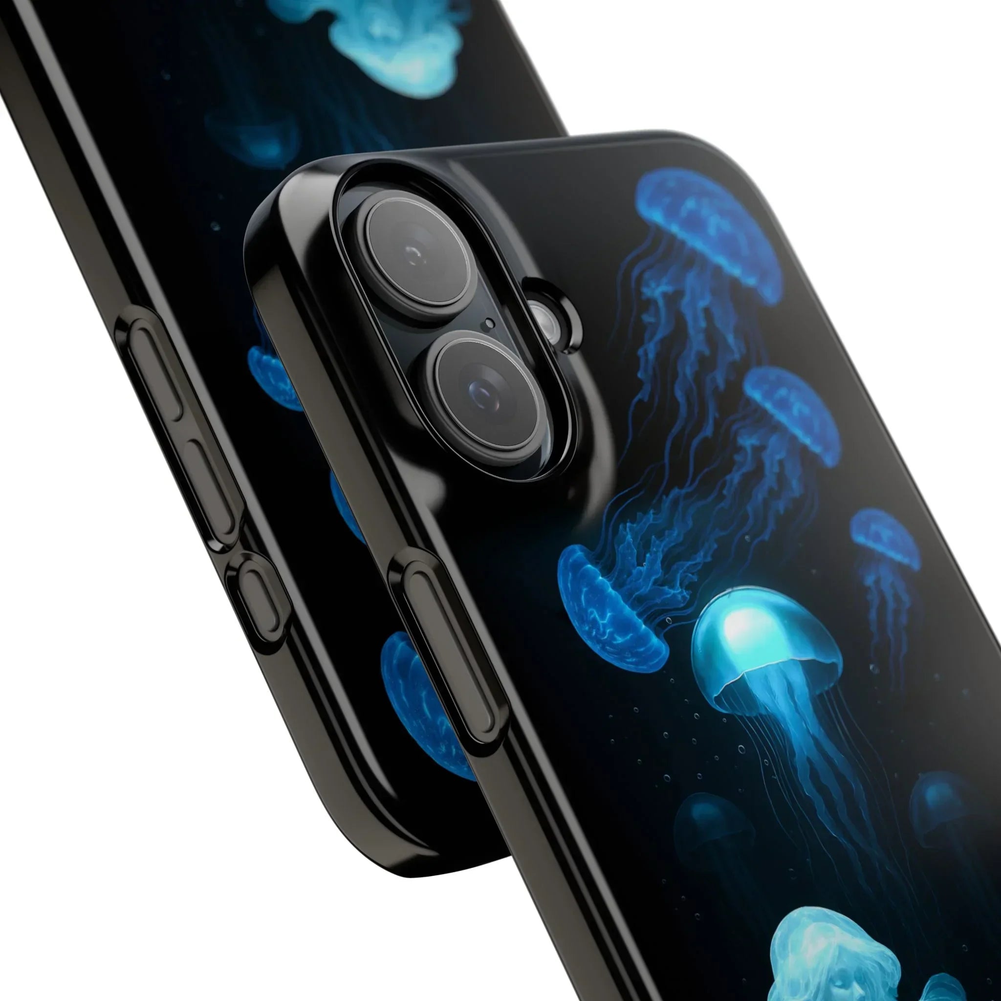 Jellyfish Rose Phone Case for iPhone 7-17 Models - KARARMDESIGN