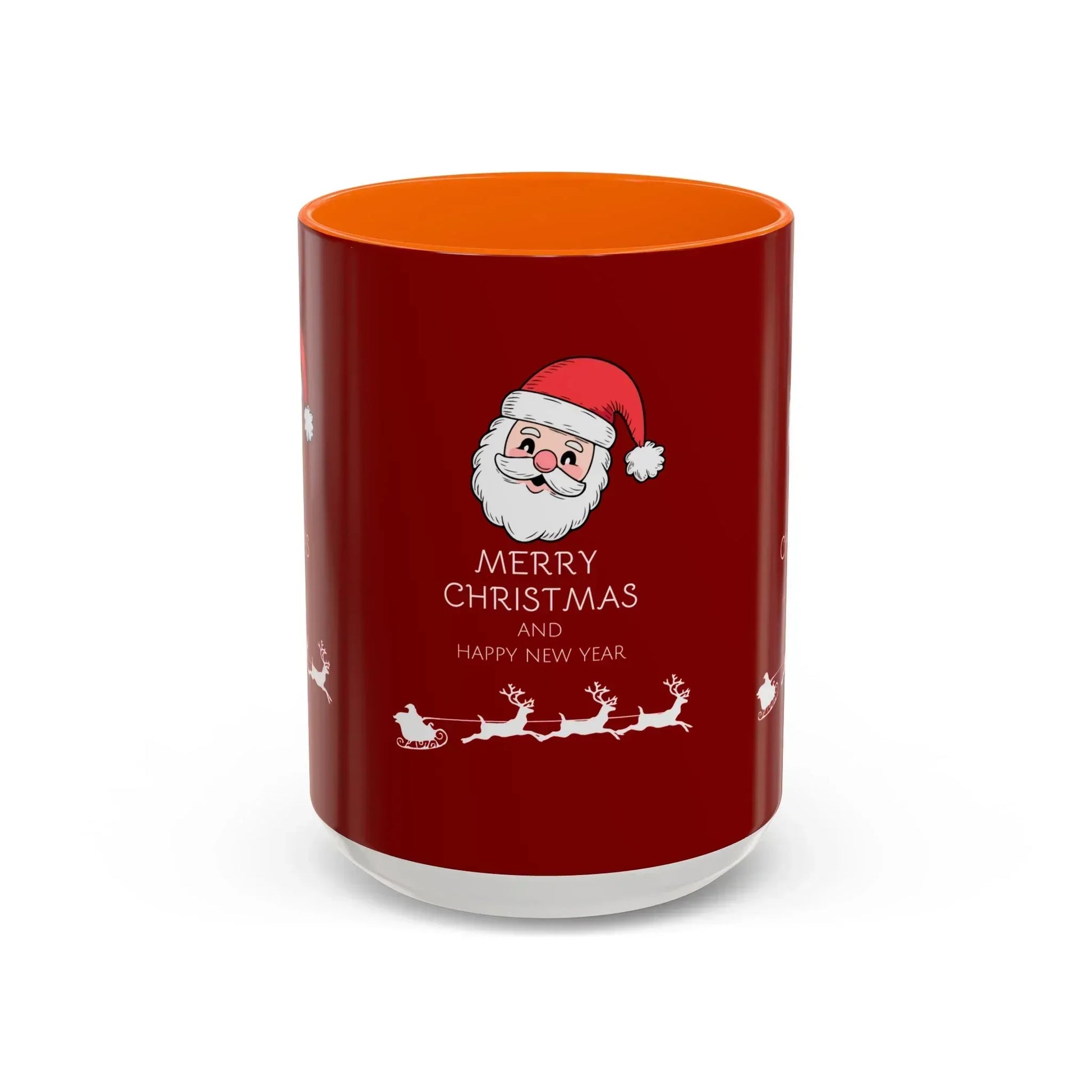 Season’s Smile – Christmas and New Year Accent Coffee Mug (11, 15oz) - KARARMDESIGN