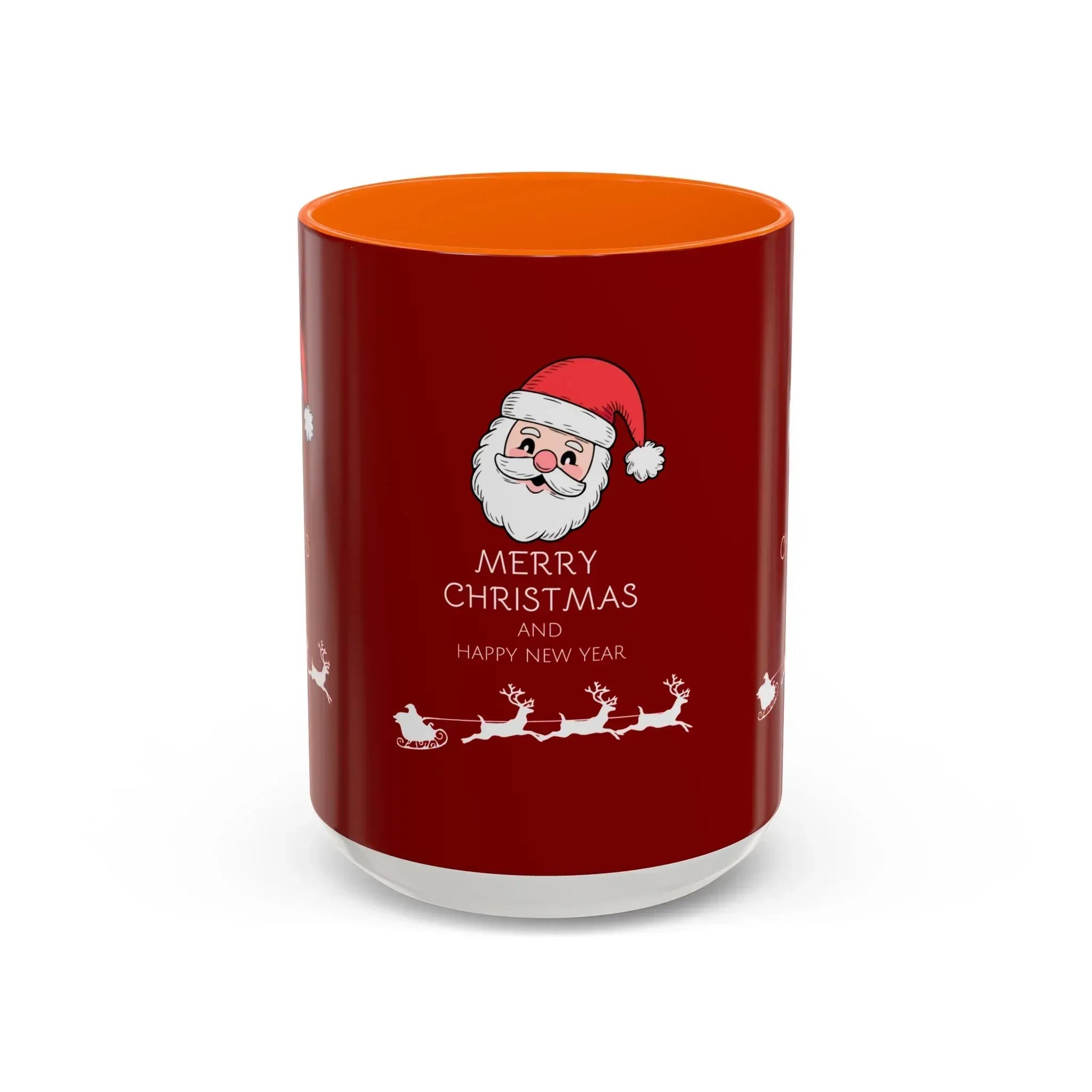 Season’s Smile – Christmas and New Year Accent Coffee Mug (11, 15oz) - KARARMDESIGN