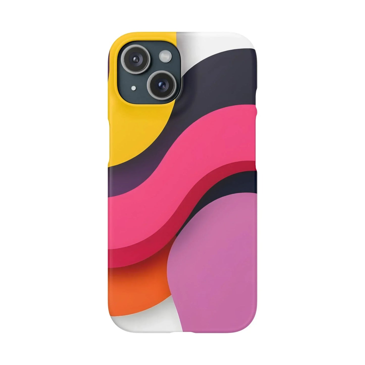 Abstract Phone Case for iPhone 7-16 and Samsung Galaxy S10-S25 Models - KarArmDesign