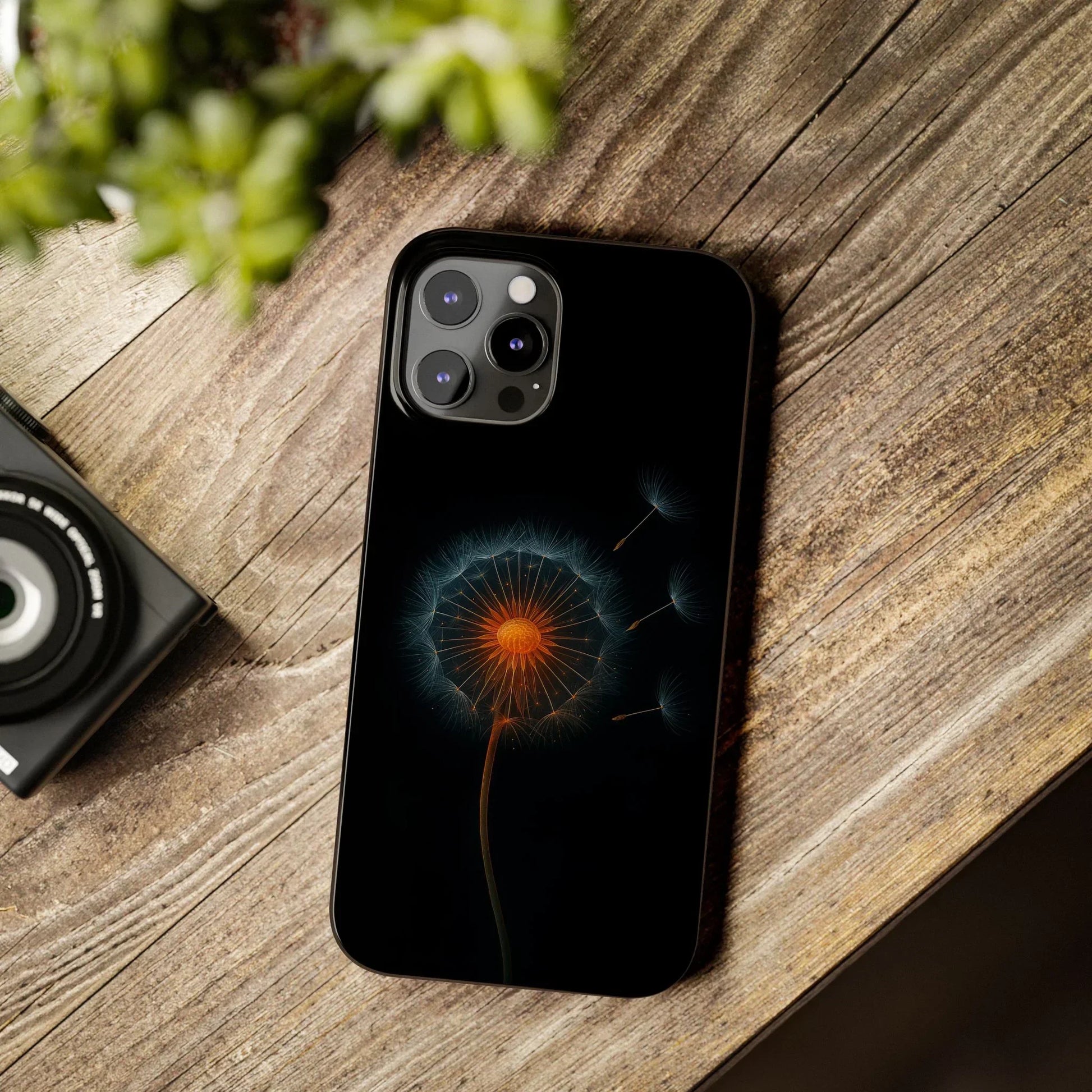 Glowing Dandelion Phone Case for iPhone 7-16 Models - KarArmDesign