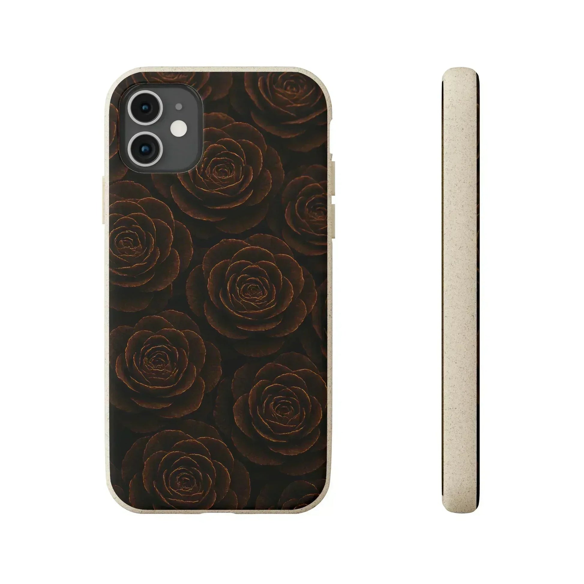 Wooden Roses Phone Case for iPhone 11-16 and Samsung Galaxy S20-S22 - KARARMDESIGN