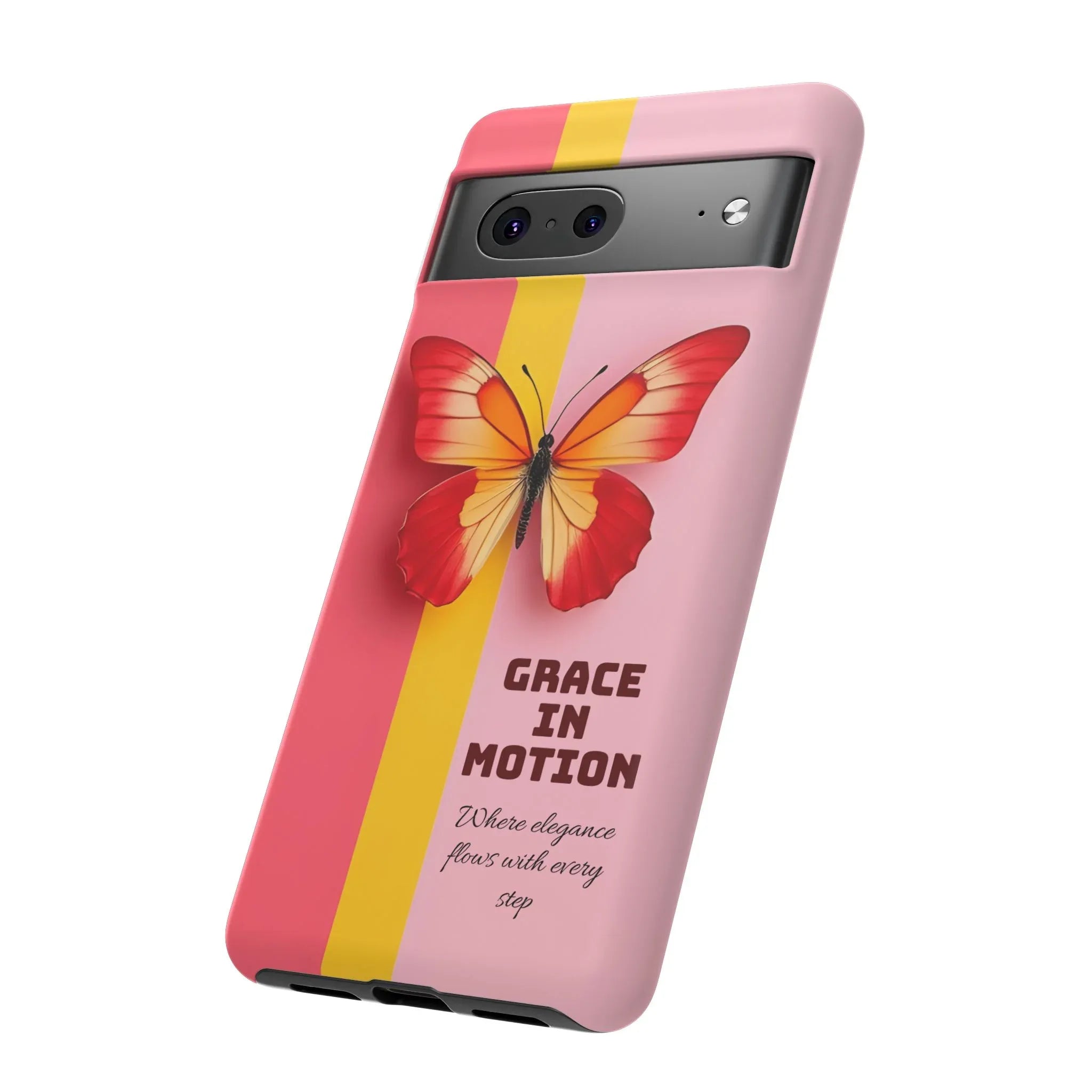 Grace in Motion – Elegant Phone Case for iPhone, Galaxy & Pixel - KARARMDESIGN