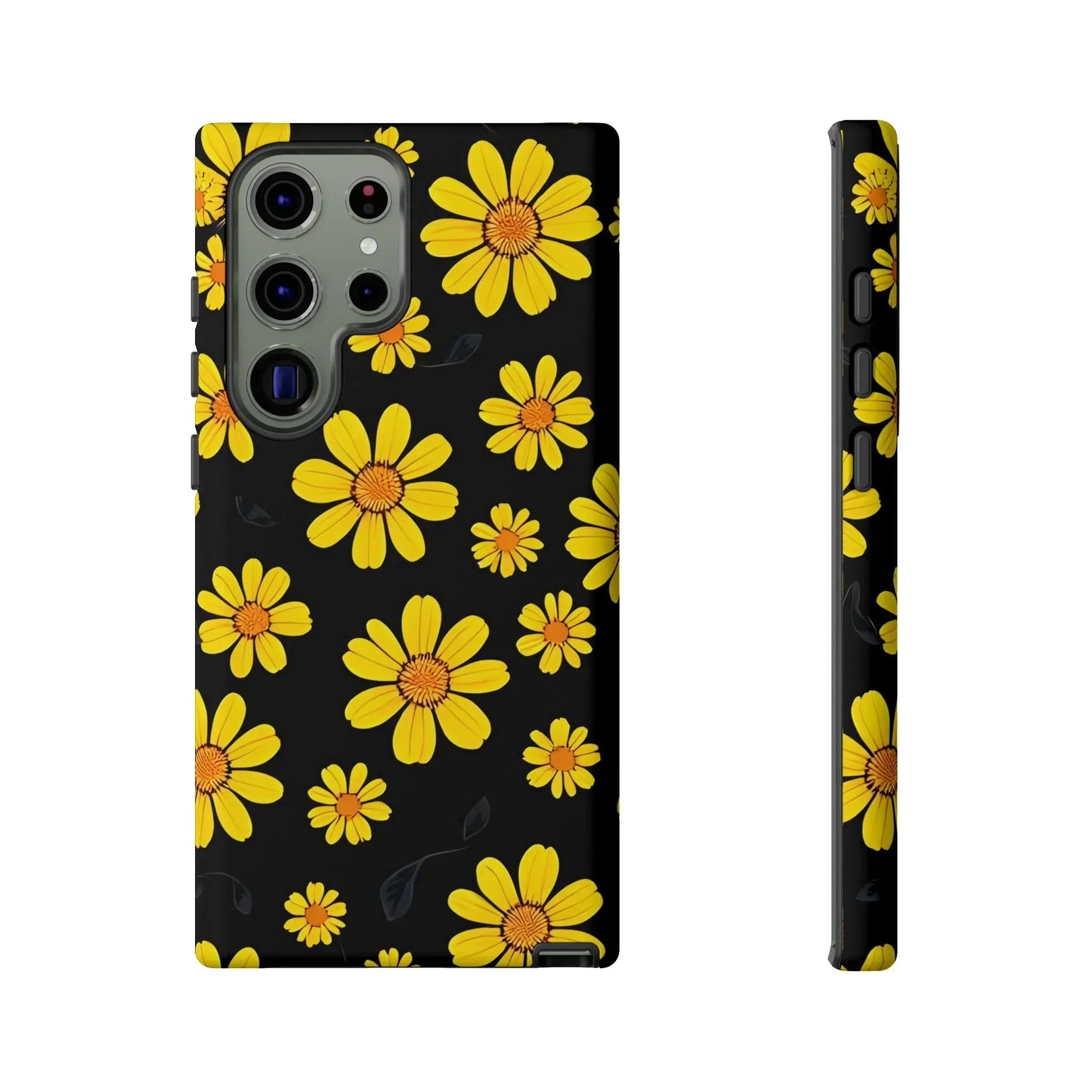 Elegant Floral Phone Case for Samsung Galaxy S10 to S25 - KarArmDesign