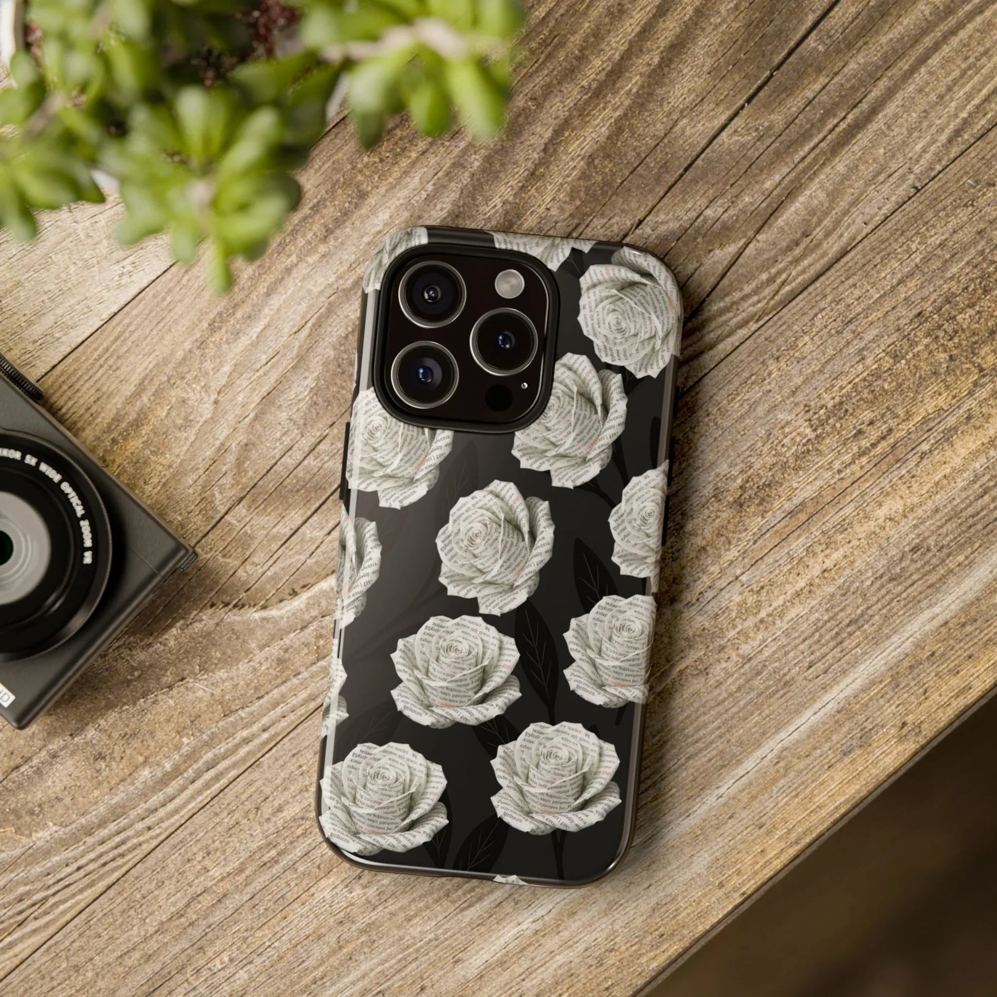 Silent Bloom Phone Case for iPhone 8-17 and Google Pixel 3-9 - KARARMDESIGN