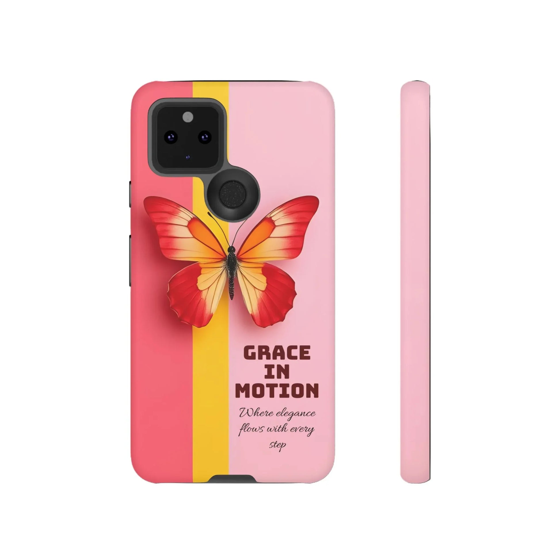 Grace in Motion – Elegant Phone Case for iPhone, Galaxy & Pixel - KARARMDESIGN