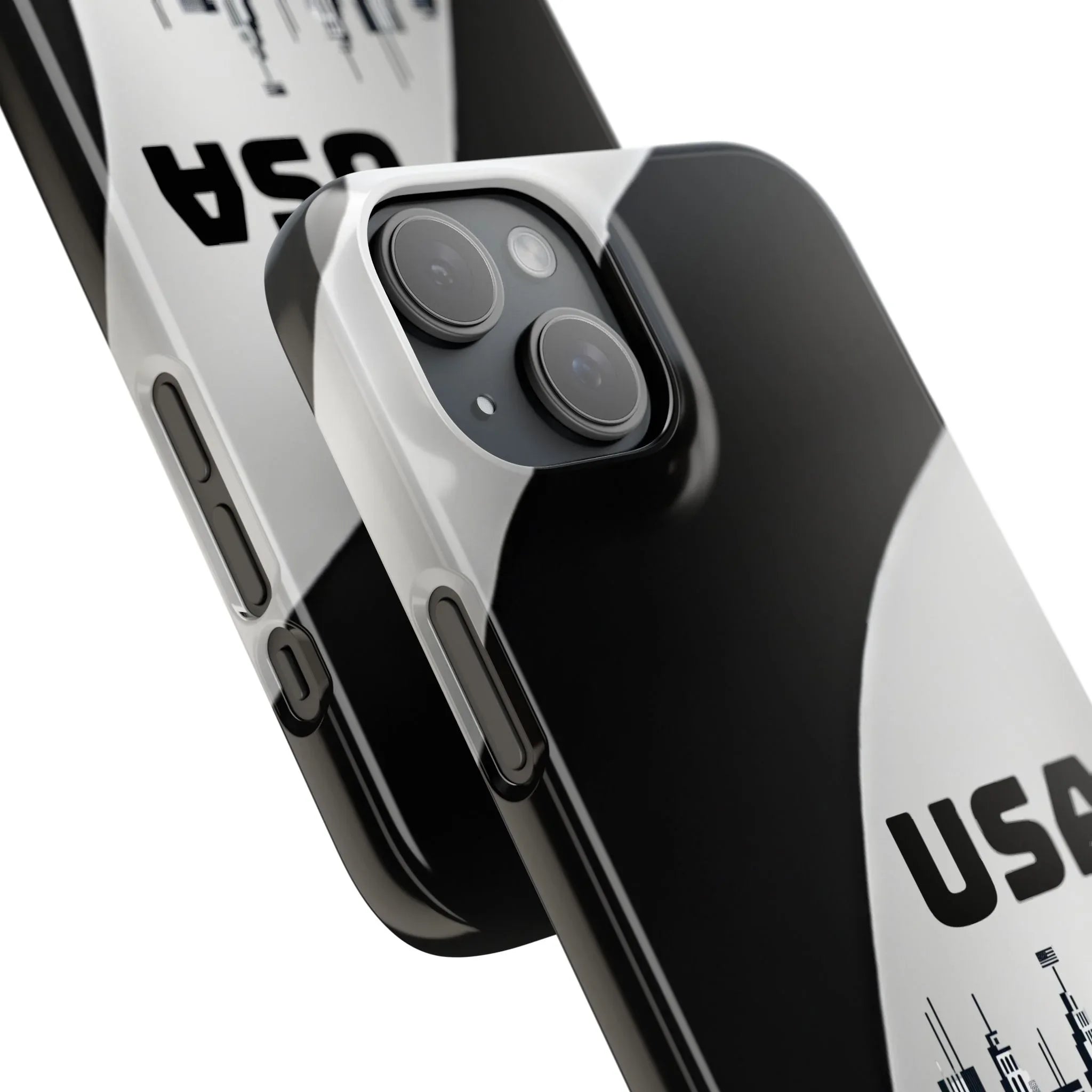 Monochrome New York City Phone Case for iPhone, Galaxy & Pixel - KARARMDESIGN
